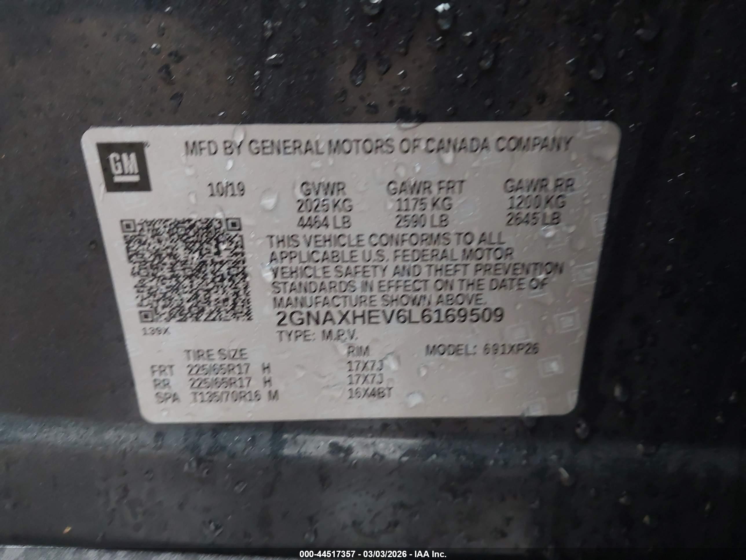 CHEVROLET EQUINOX image 9
