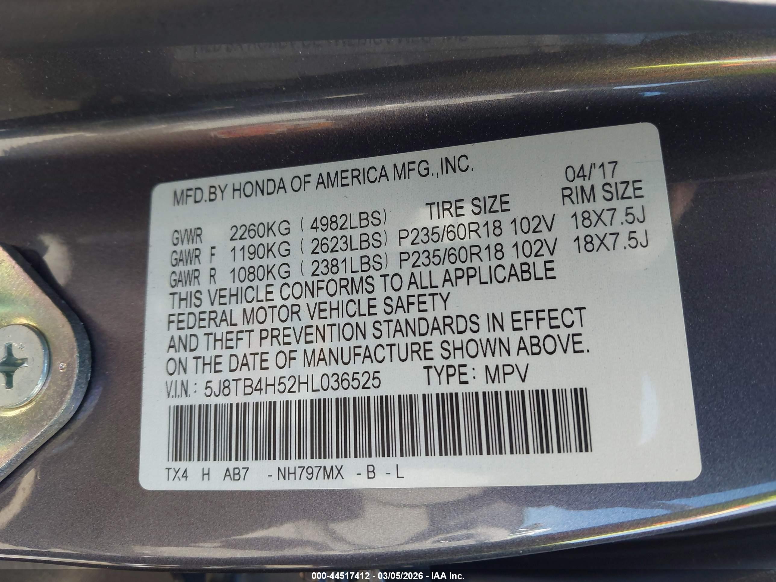 ACURA RDX image 9