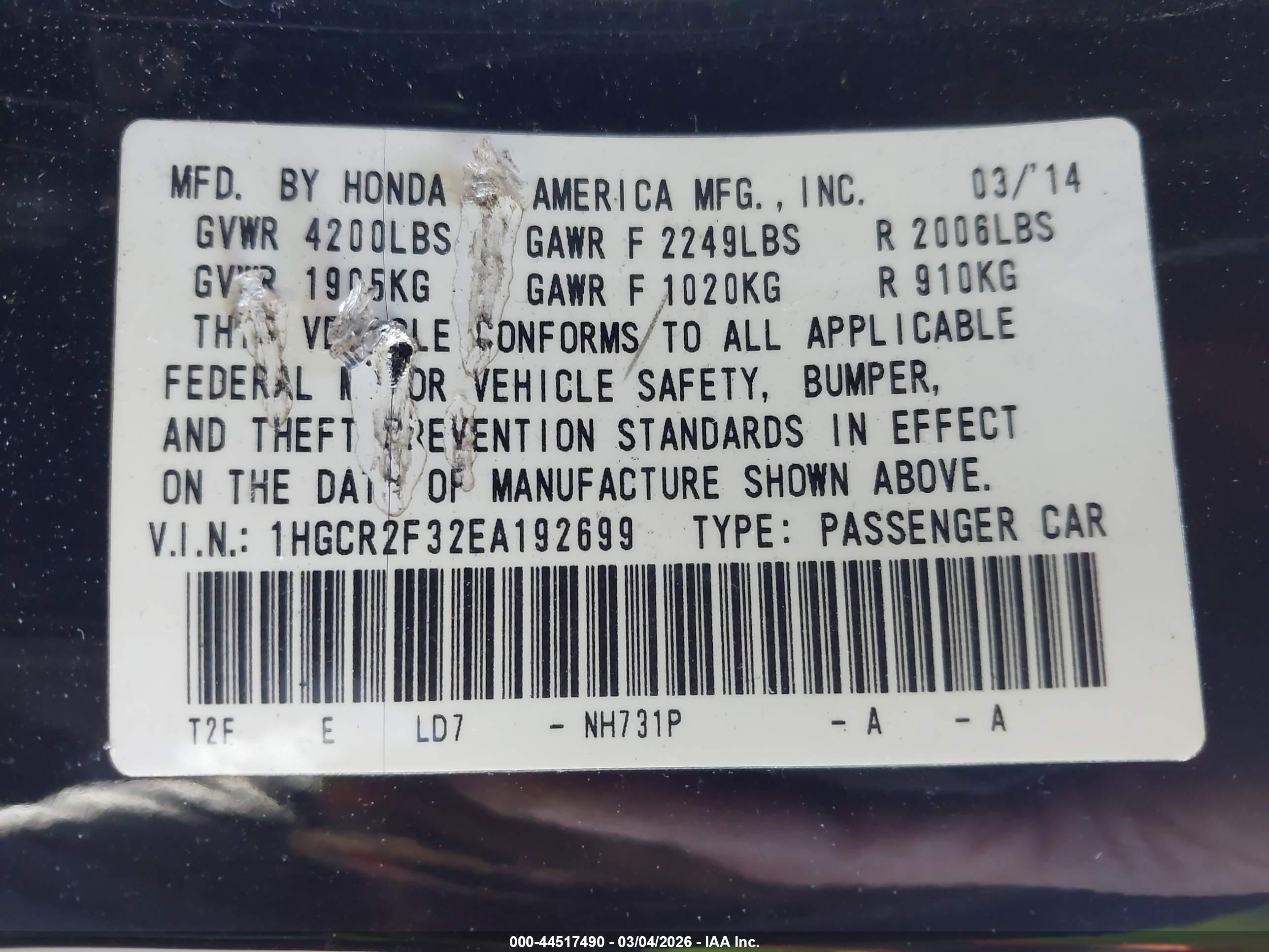 HONDA ACCORD image 9