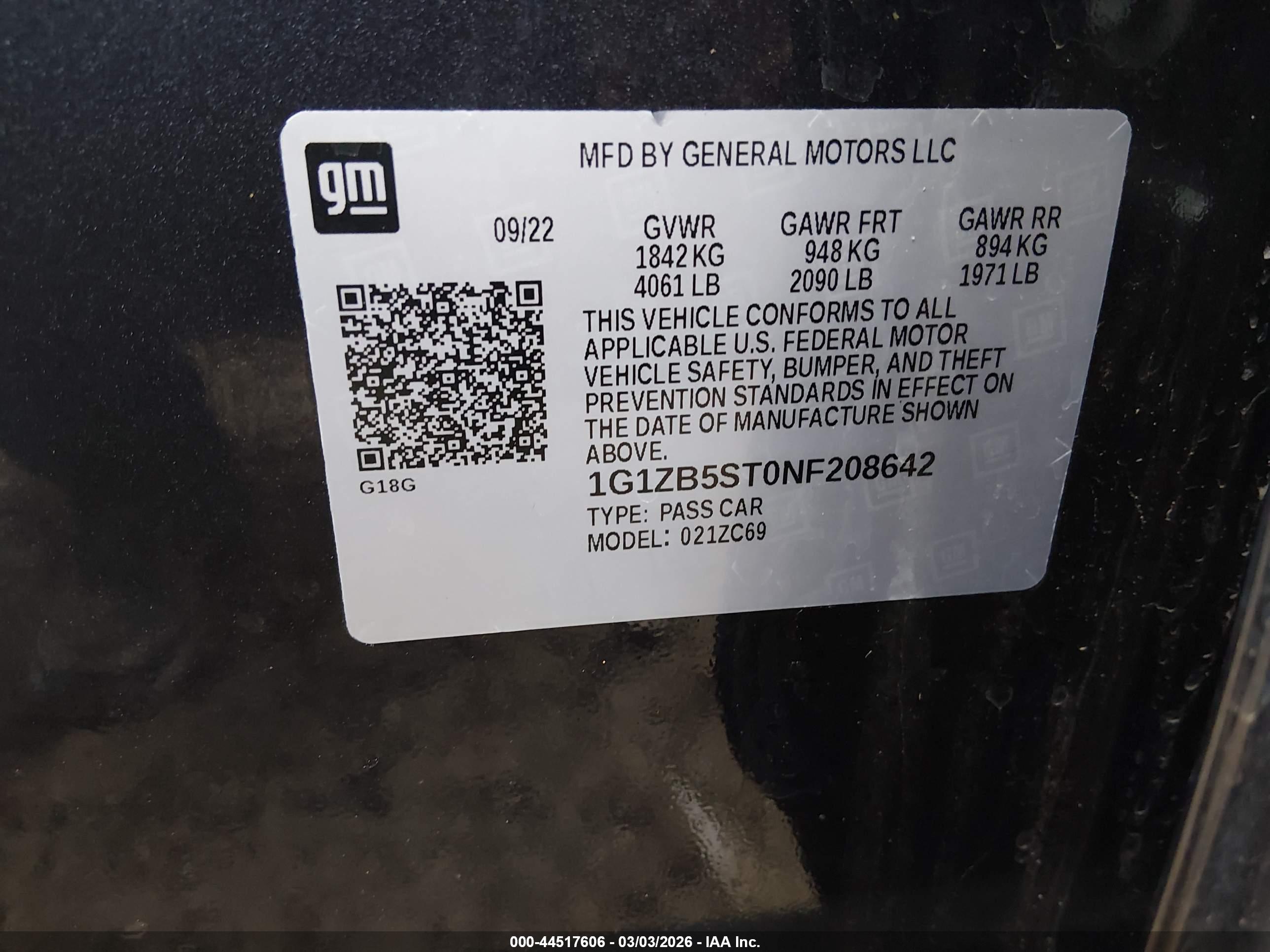 CHEVROLET MALIBU image 9