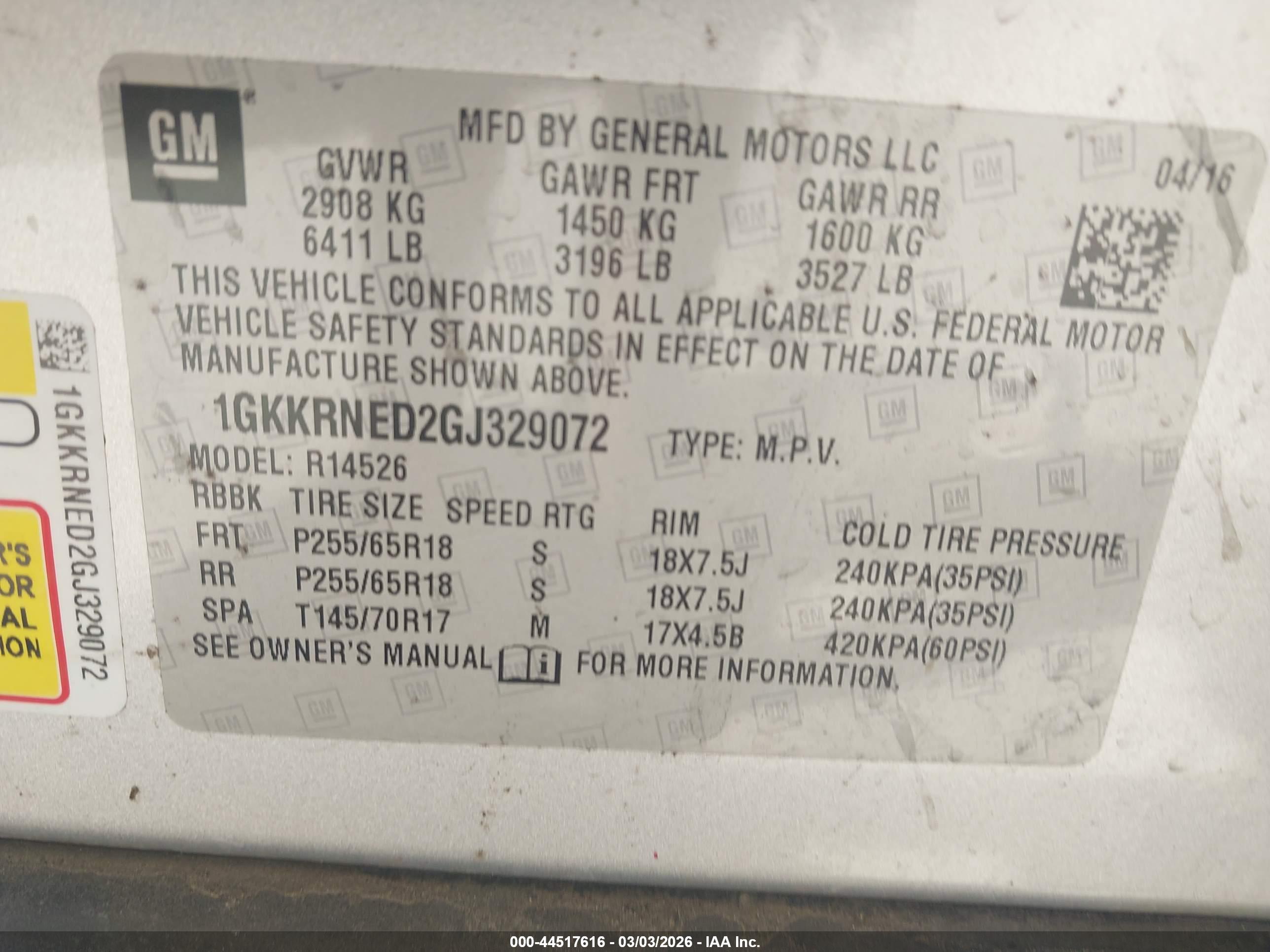 GMC ACADIA image 9