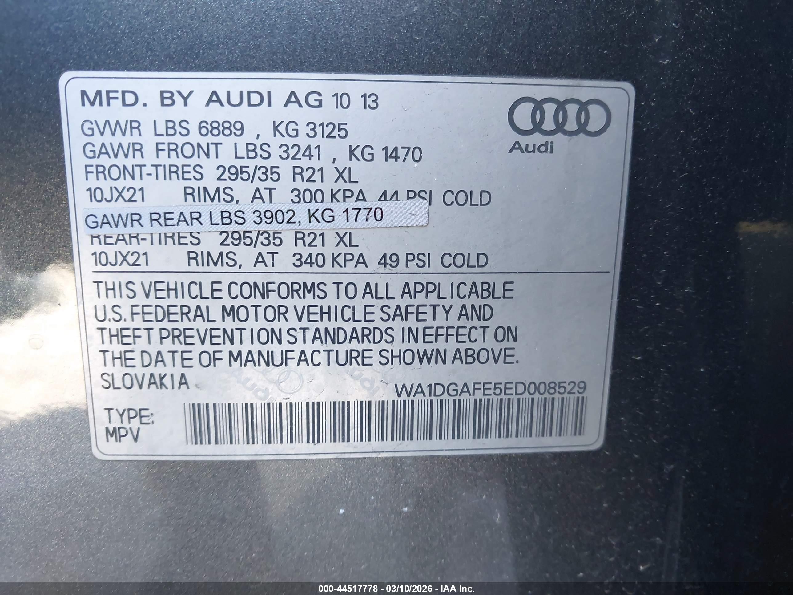 AUDI Q7 image 9