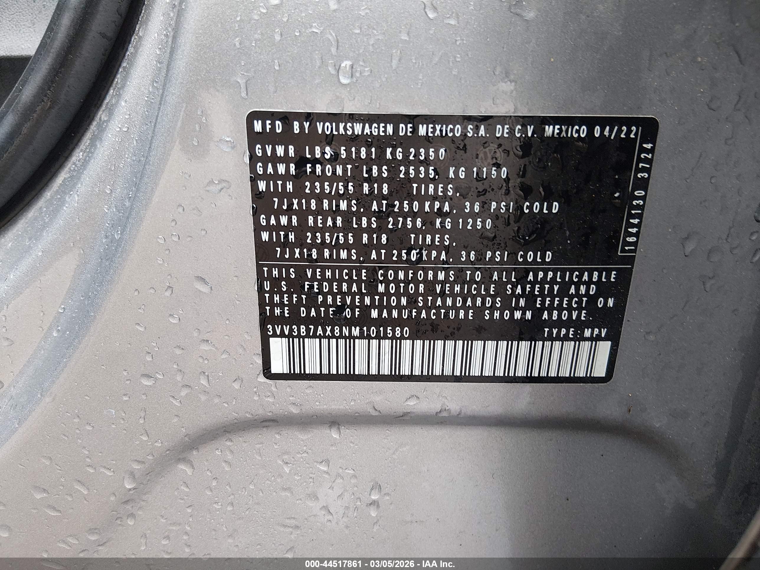 VOLKSWAGEN TIGUAN image 9