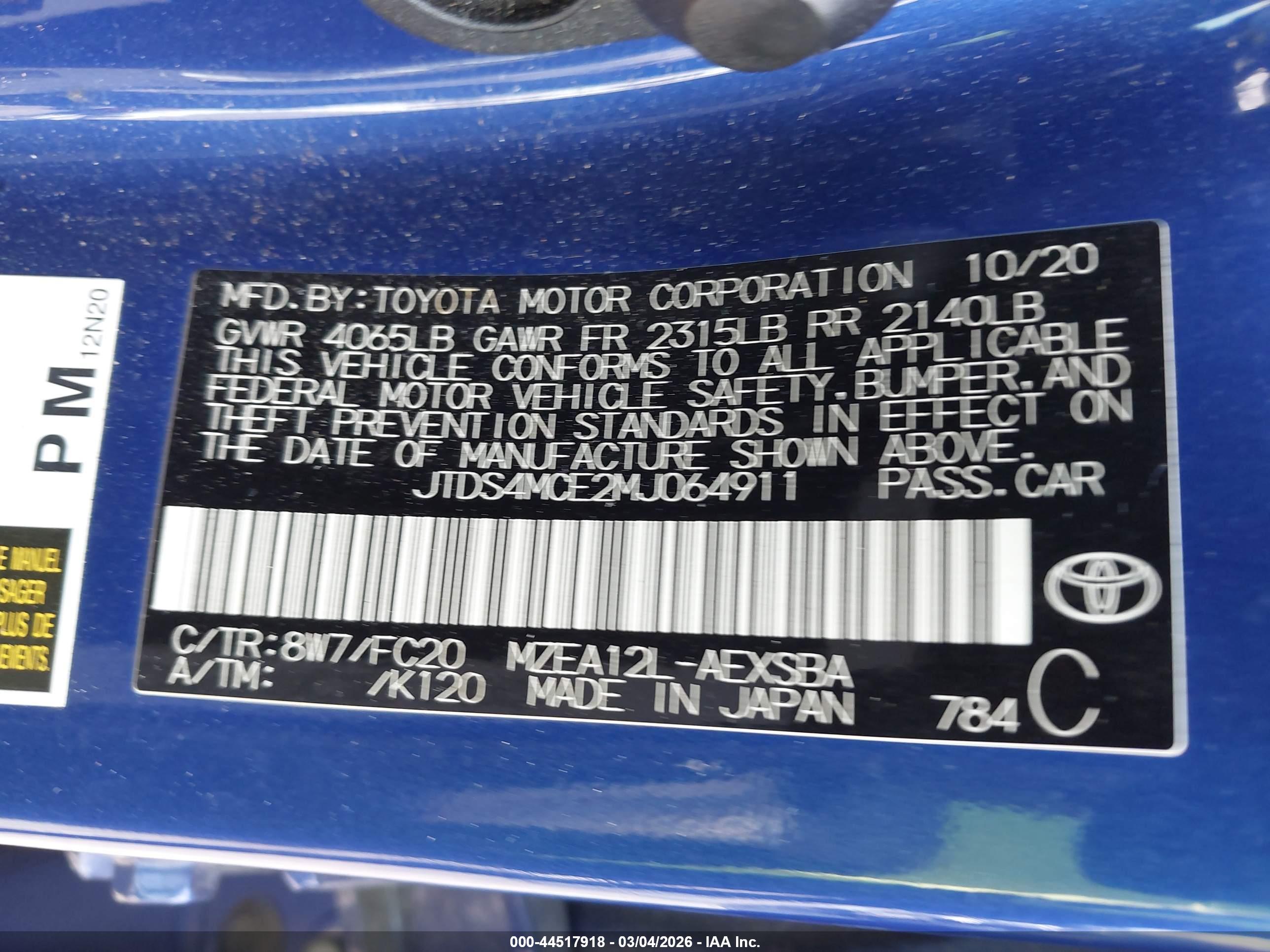 TOYOTA COROLLA image 9