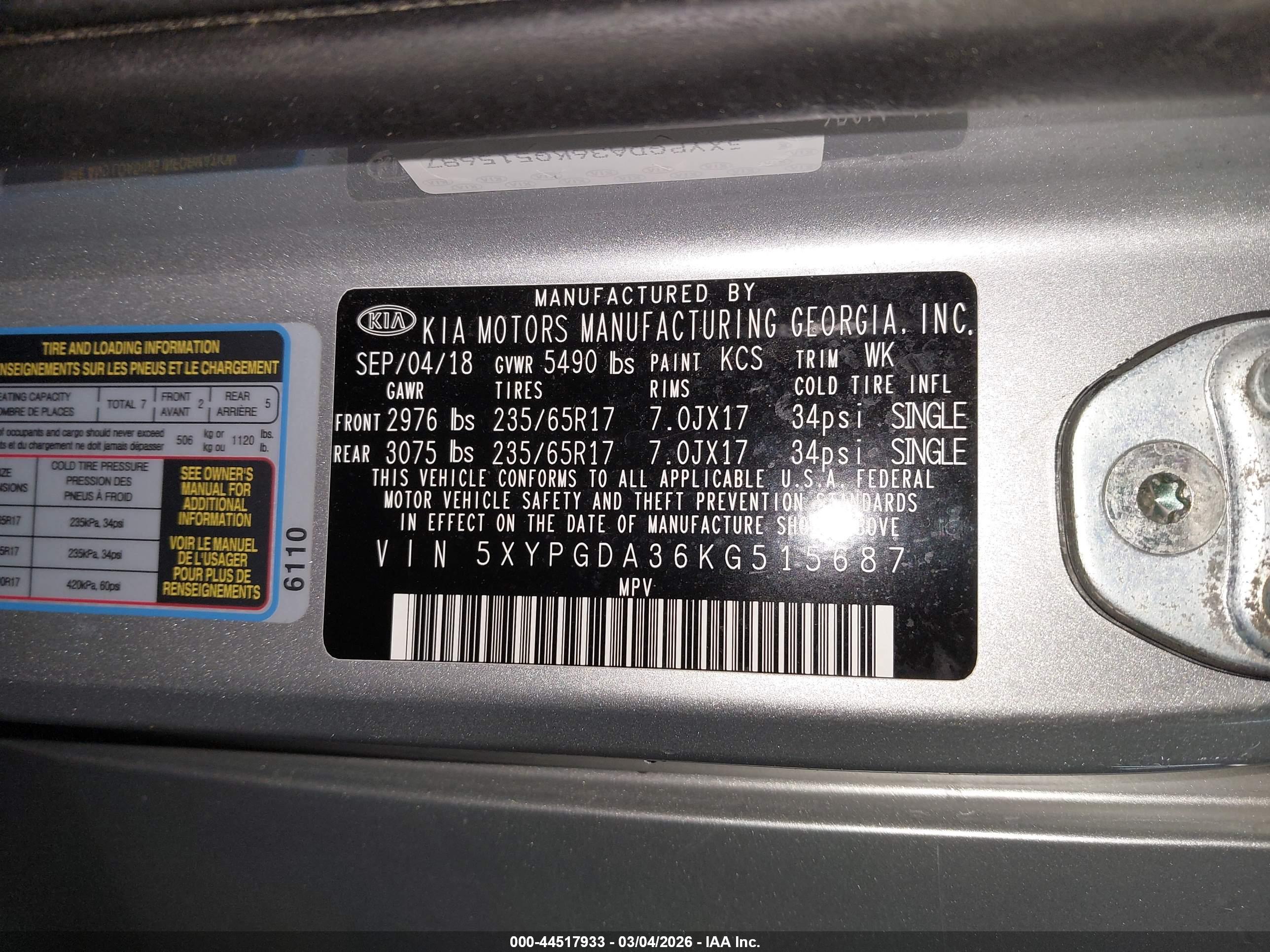 KIA SORENTO image 9
