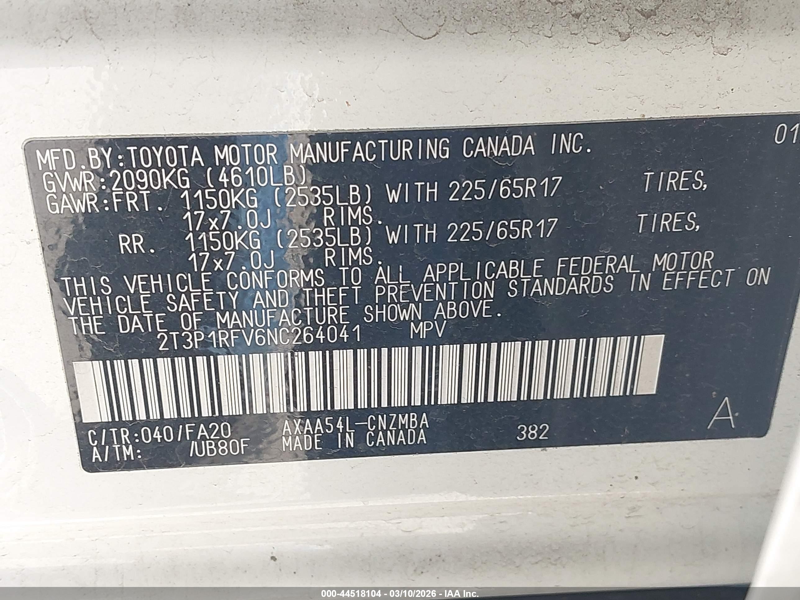 TOYOTA RAV4 image 9