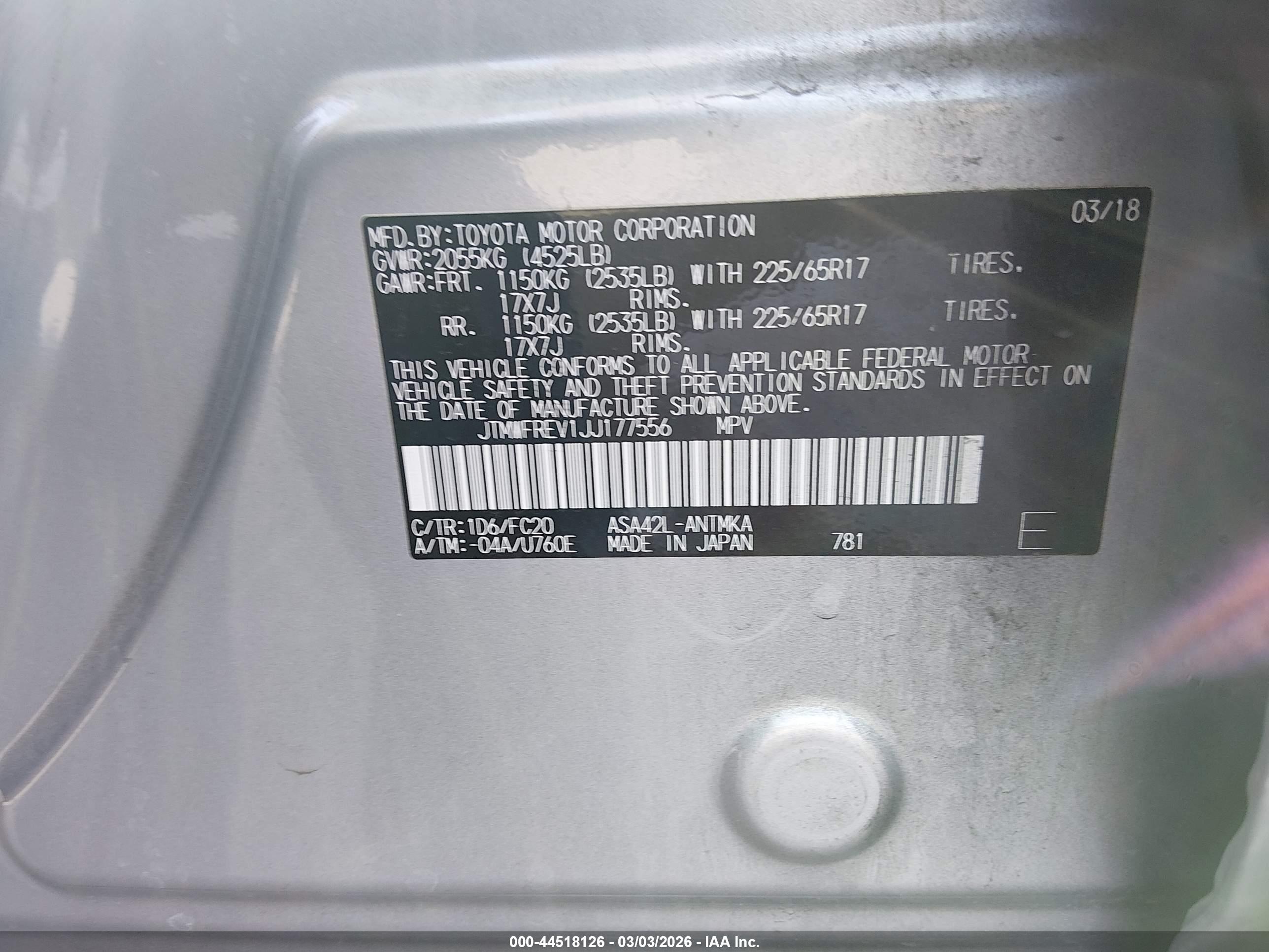 TOYOTA RAV4 image 9