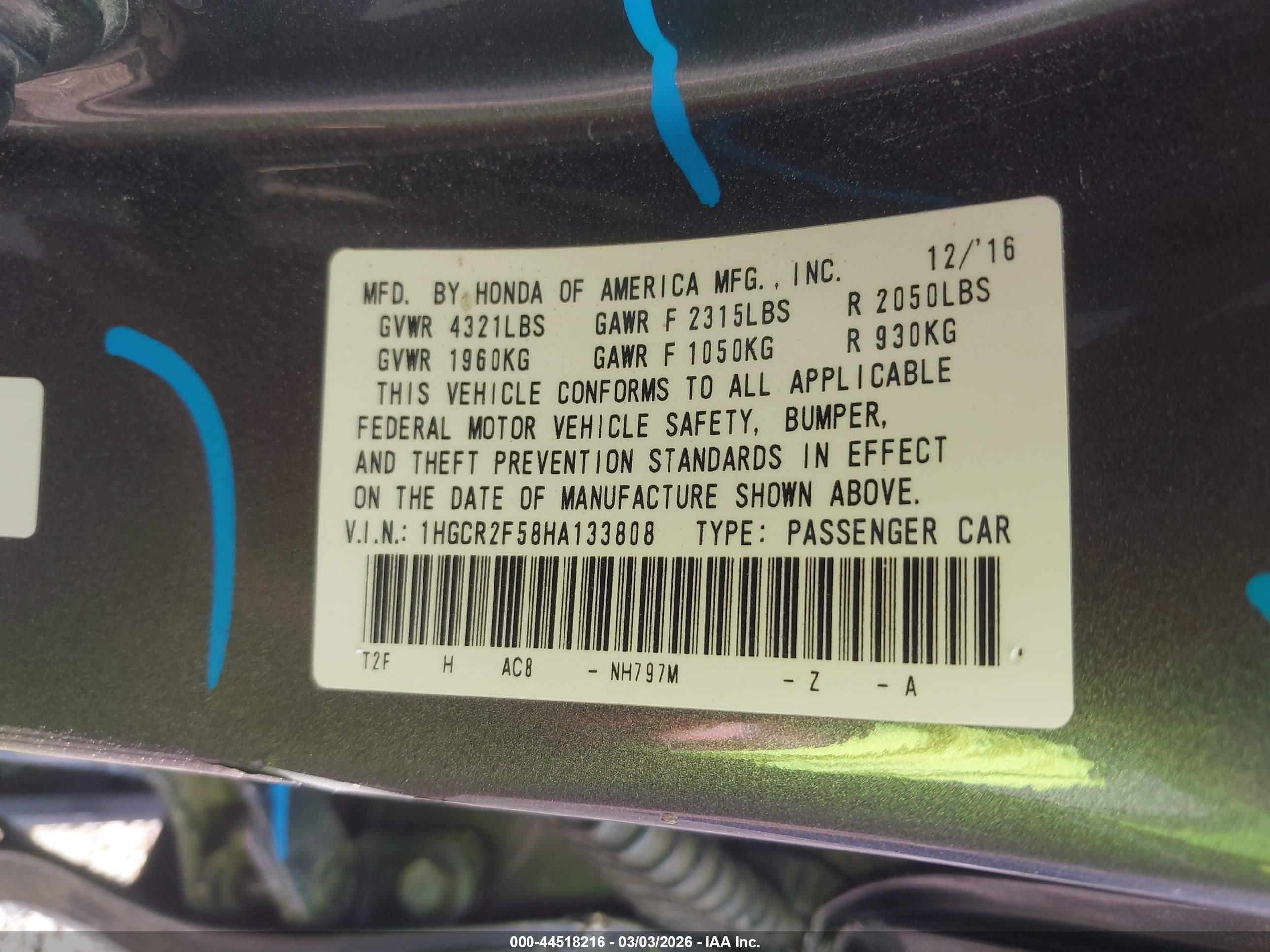 HONDA ACCORD image 9