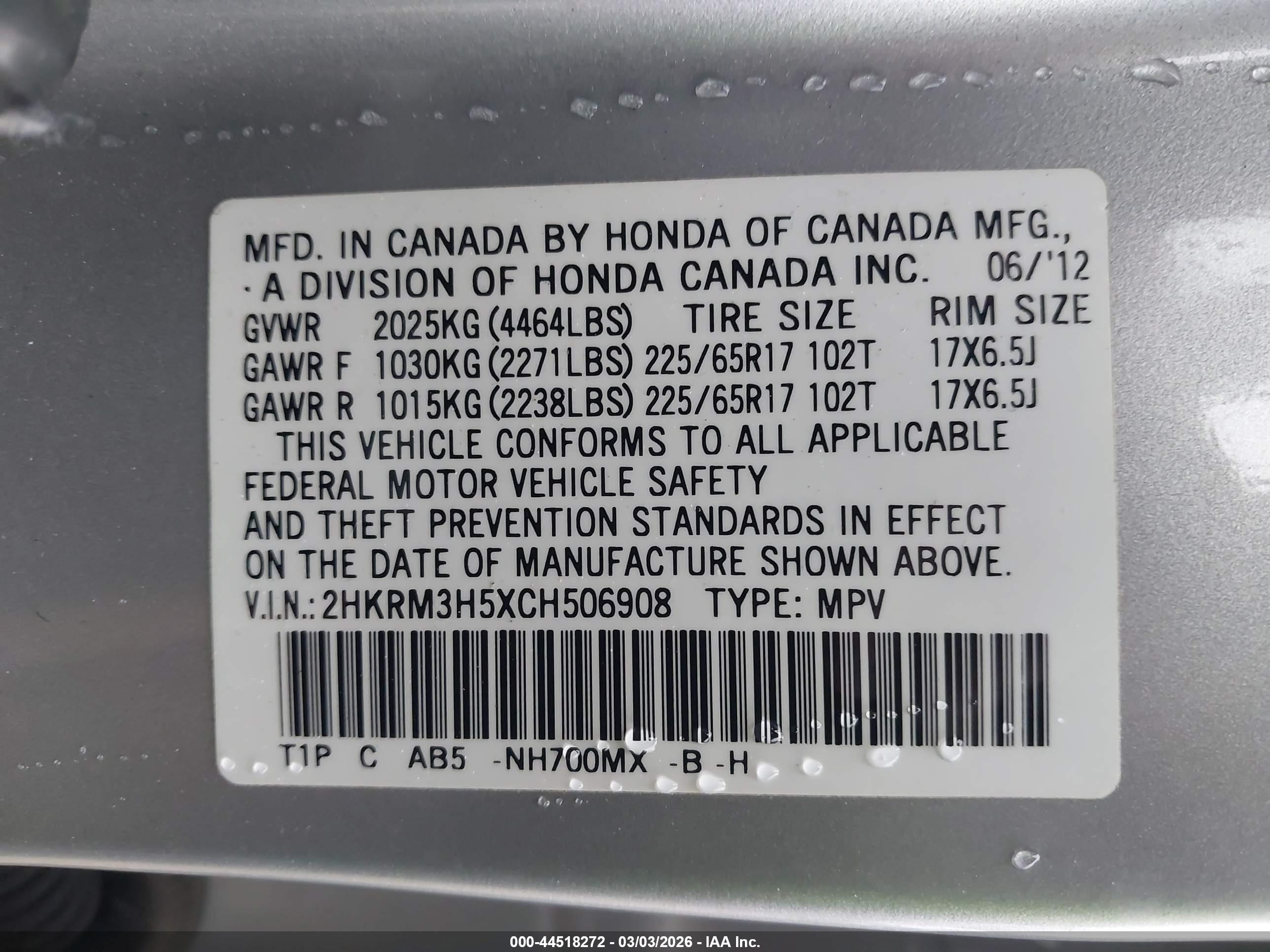 HONDA CR-V image 9