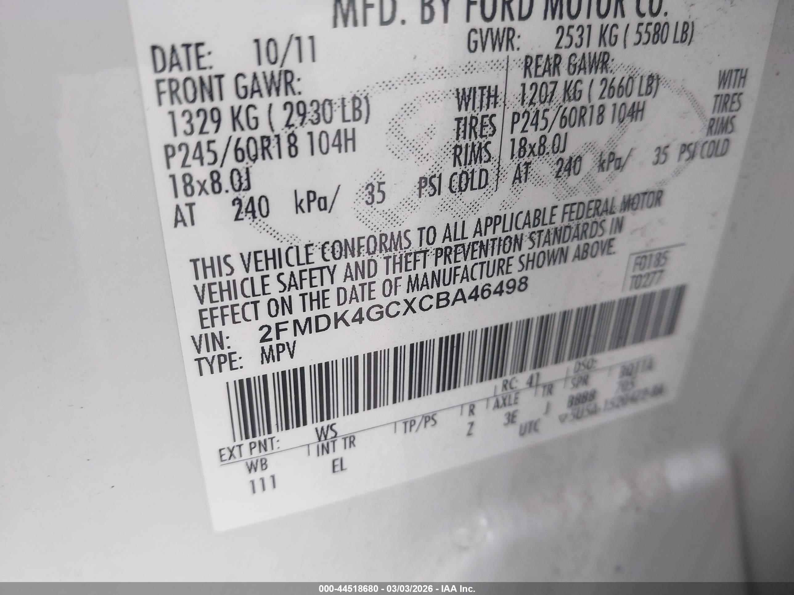 FORD EDGE image 9
