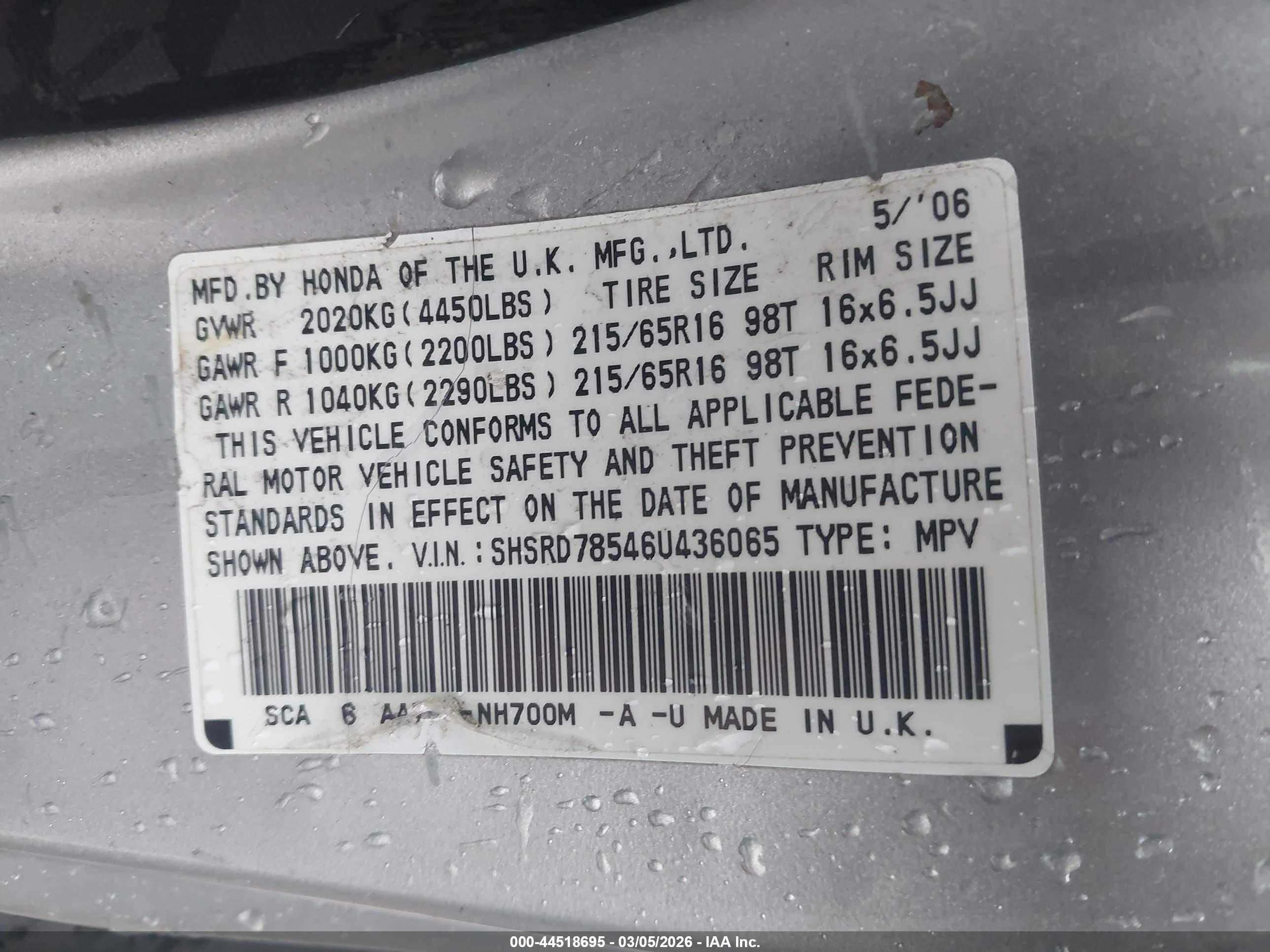 HONDA CR-V image 9