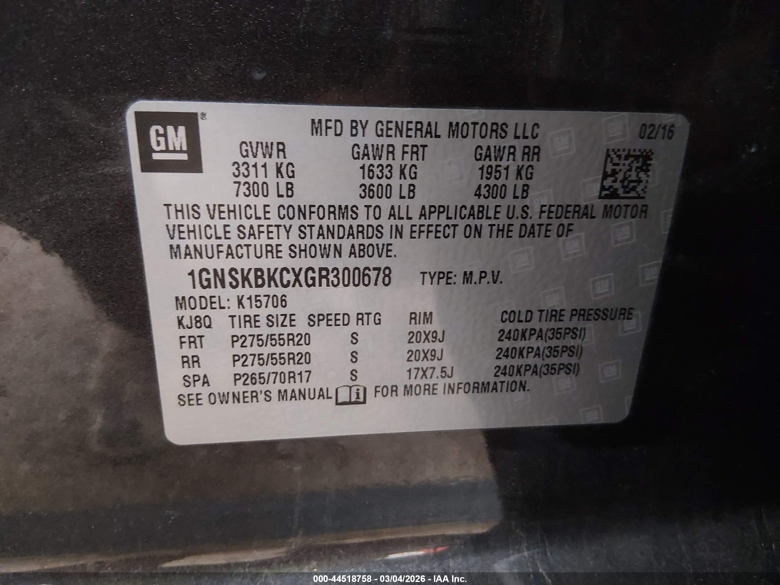 CHEVROLET TAHOE image 9