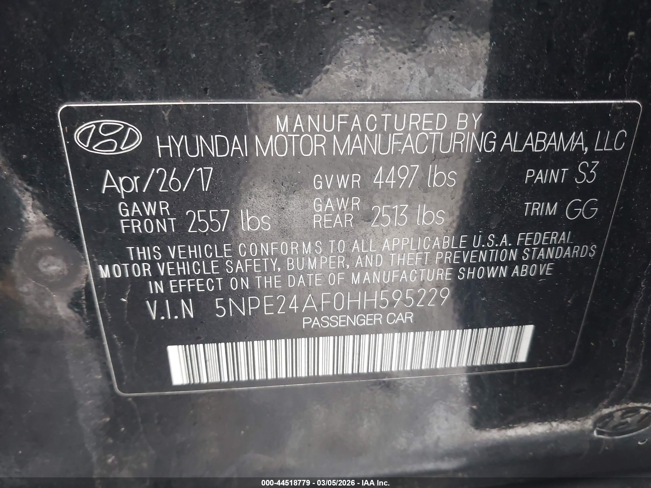 HYUNDAI SONATA image 9