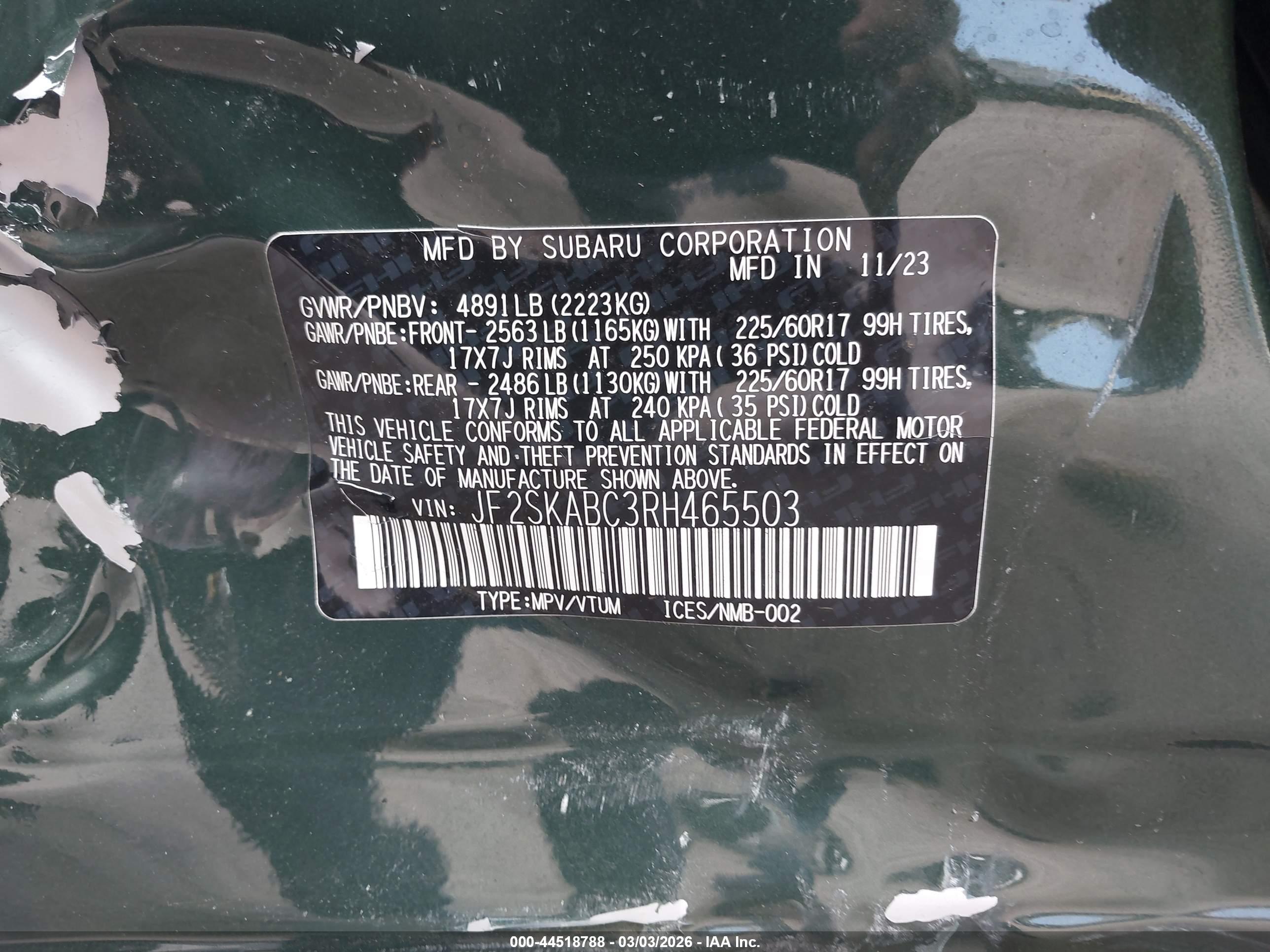 SUBARU FORESTER image 9