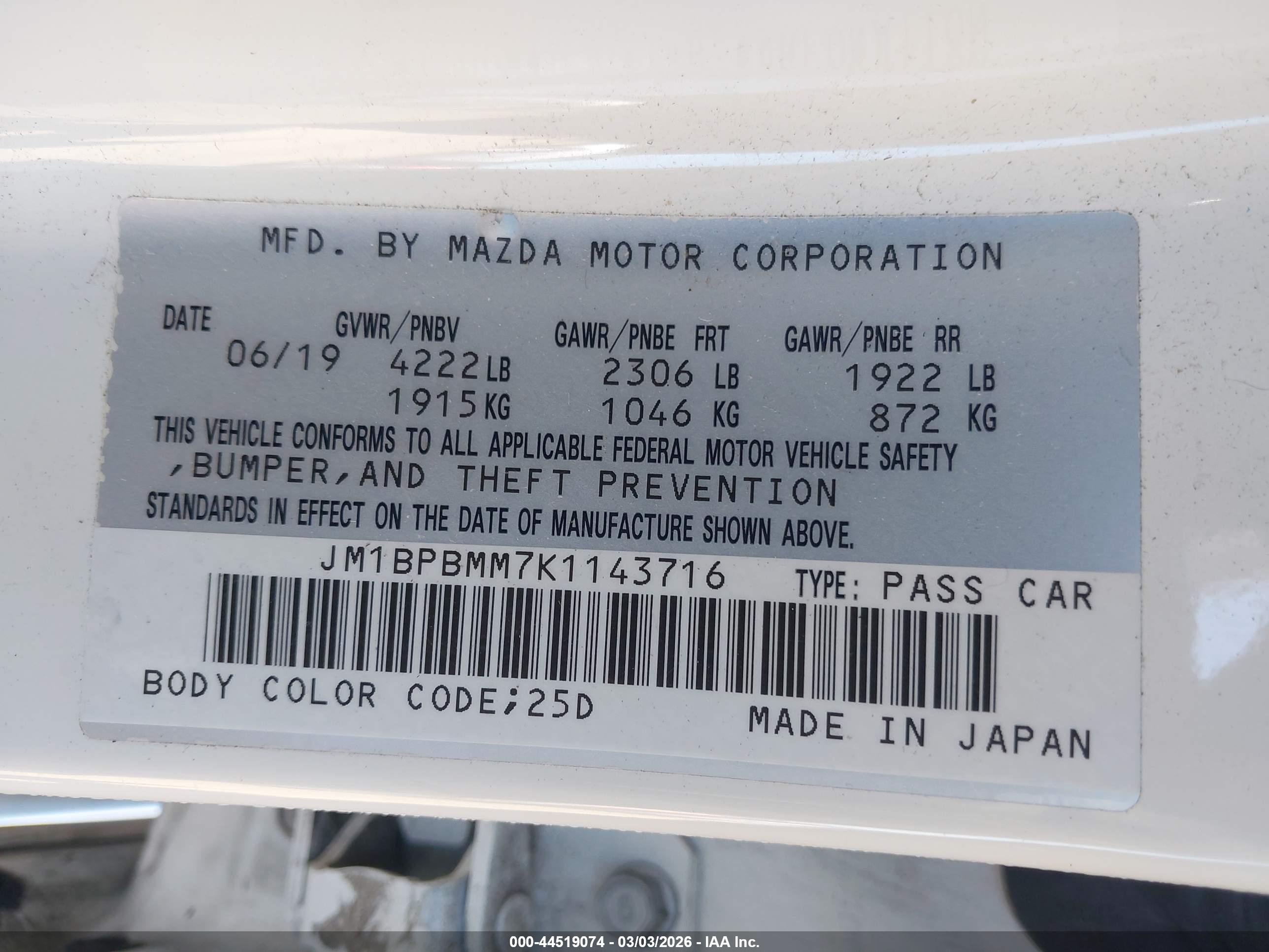 MAZDA MAZDA3 image 9