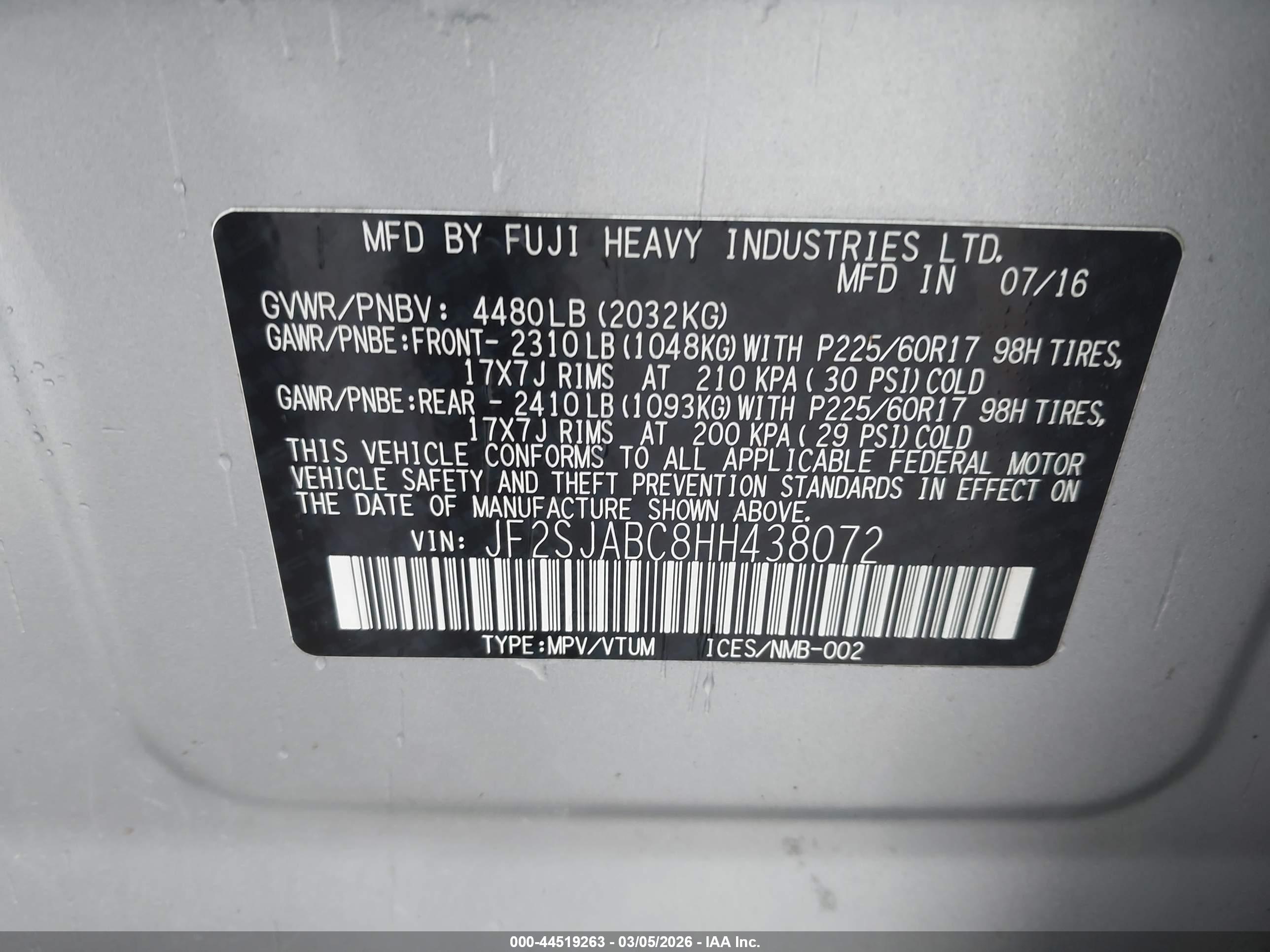 SUBARU FORESTER image 9