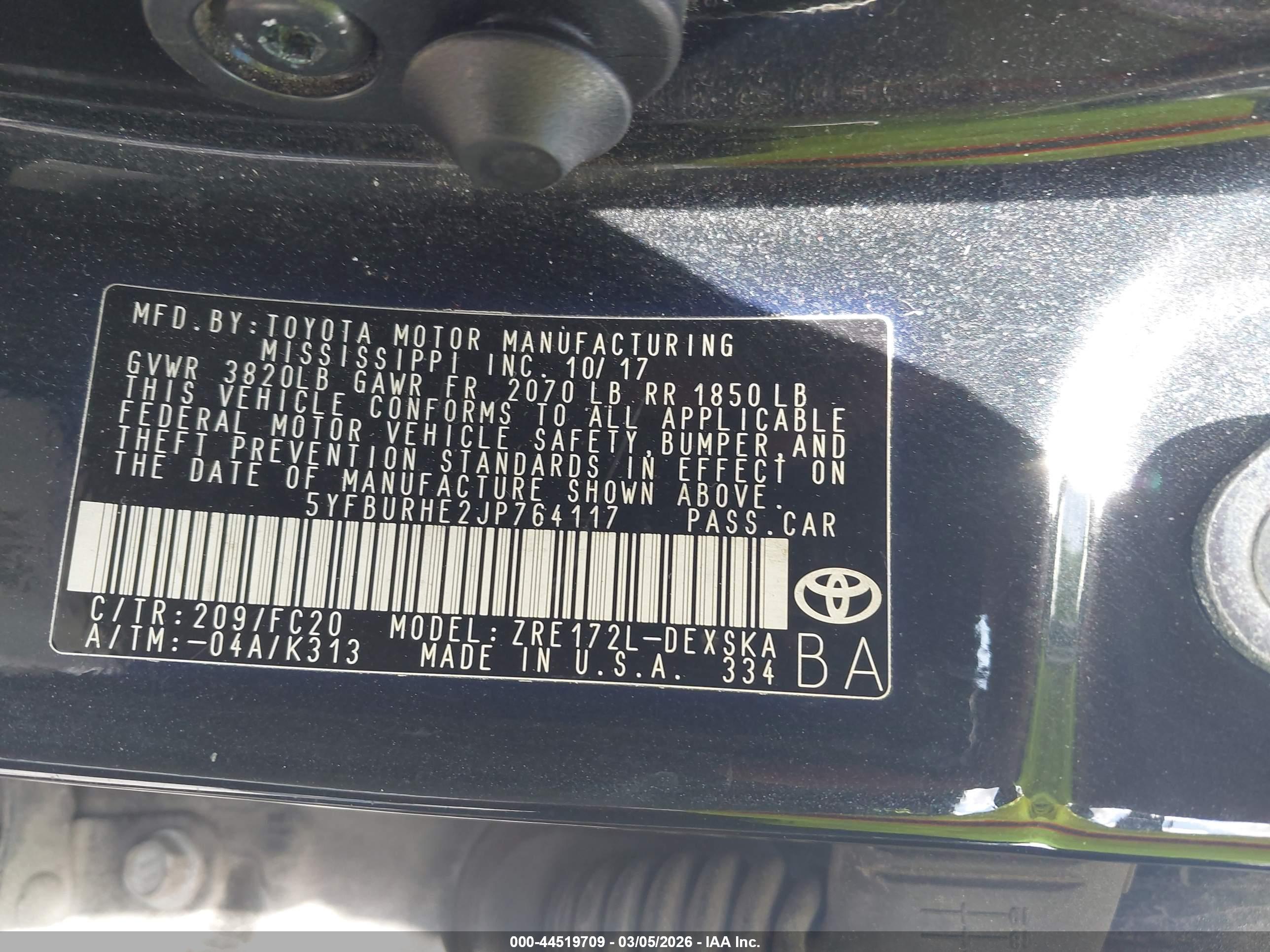 TOYOTA COROLLA image 9