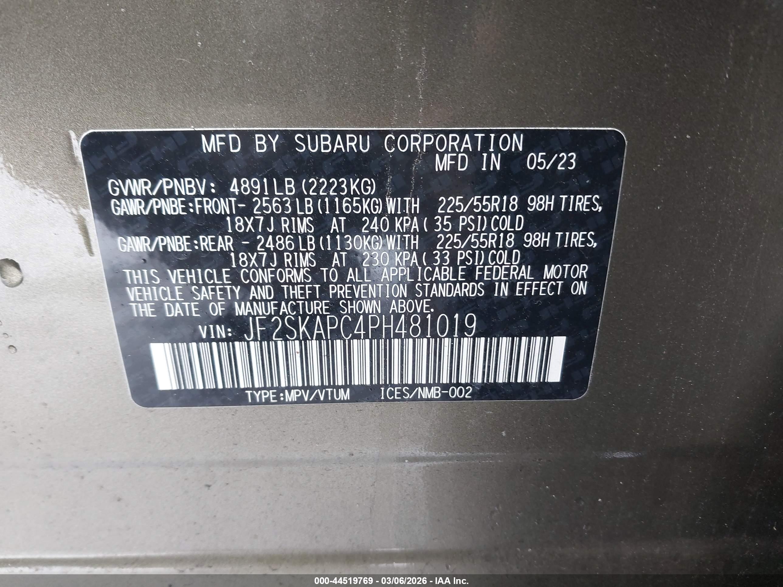 SUBARU FORESTER image 9