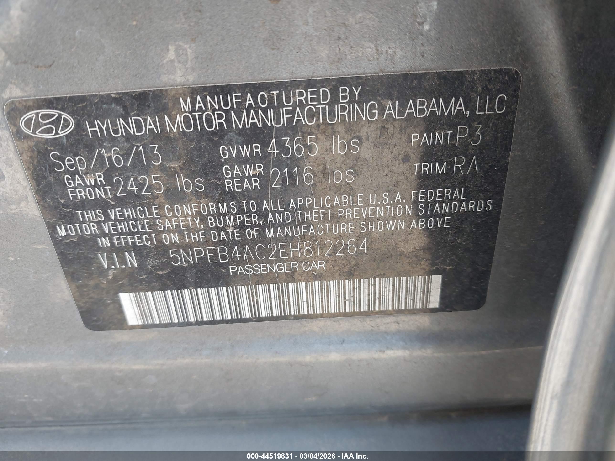 HYUNDAI SONATA image 9