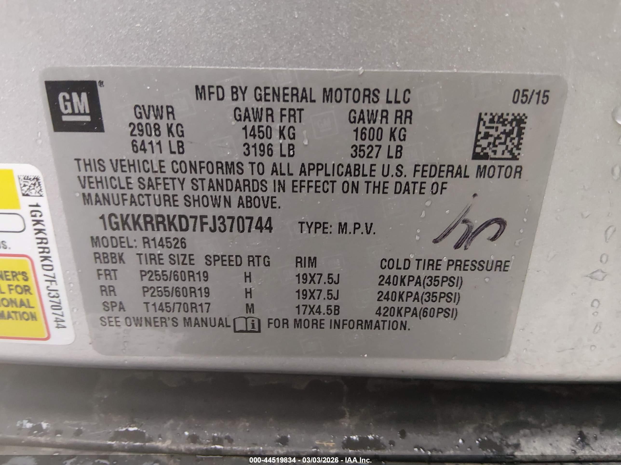 GMC ACADIA image 9
