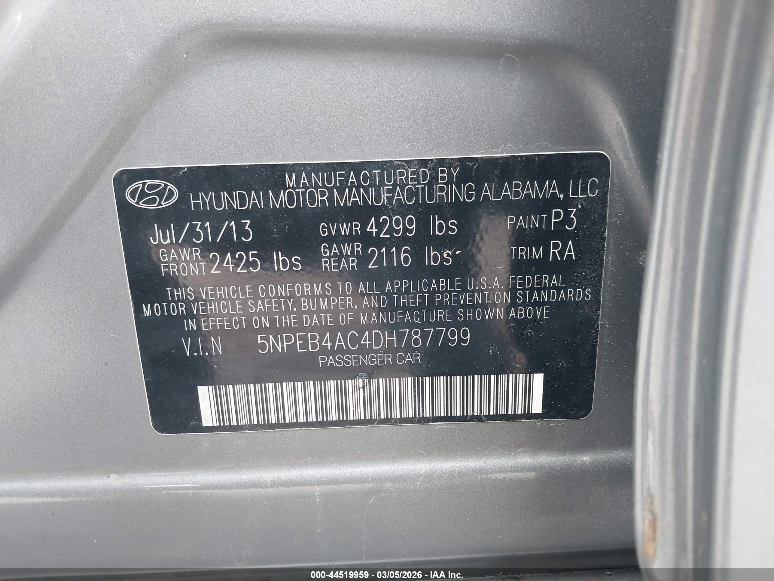 HYUNDAI SONATA image 9