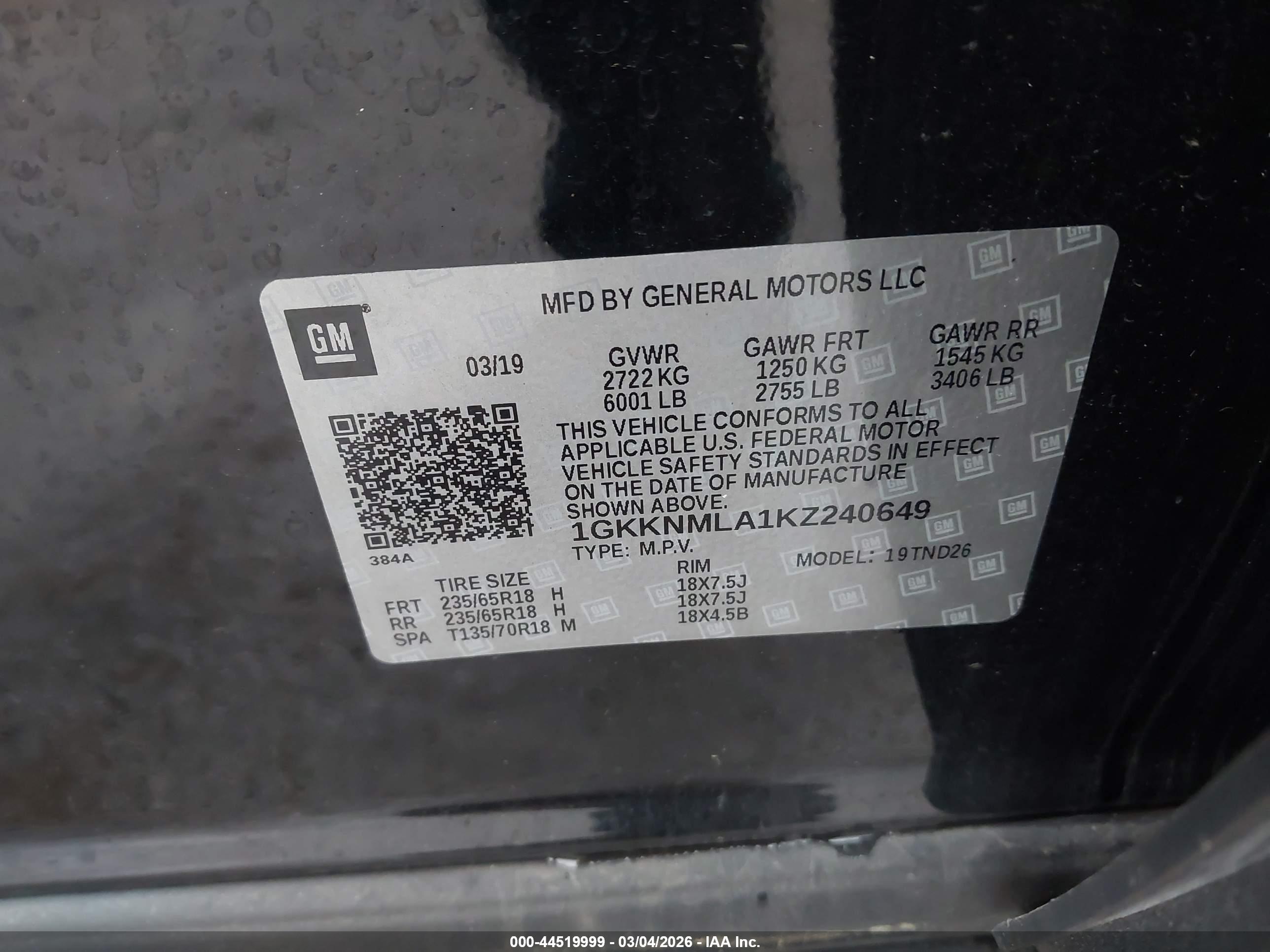 GMC ACADIA image 9