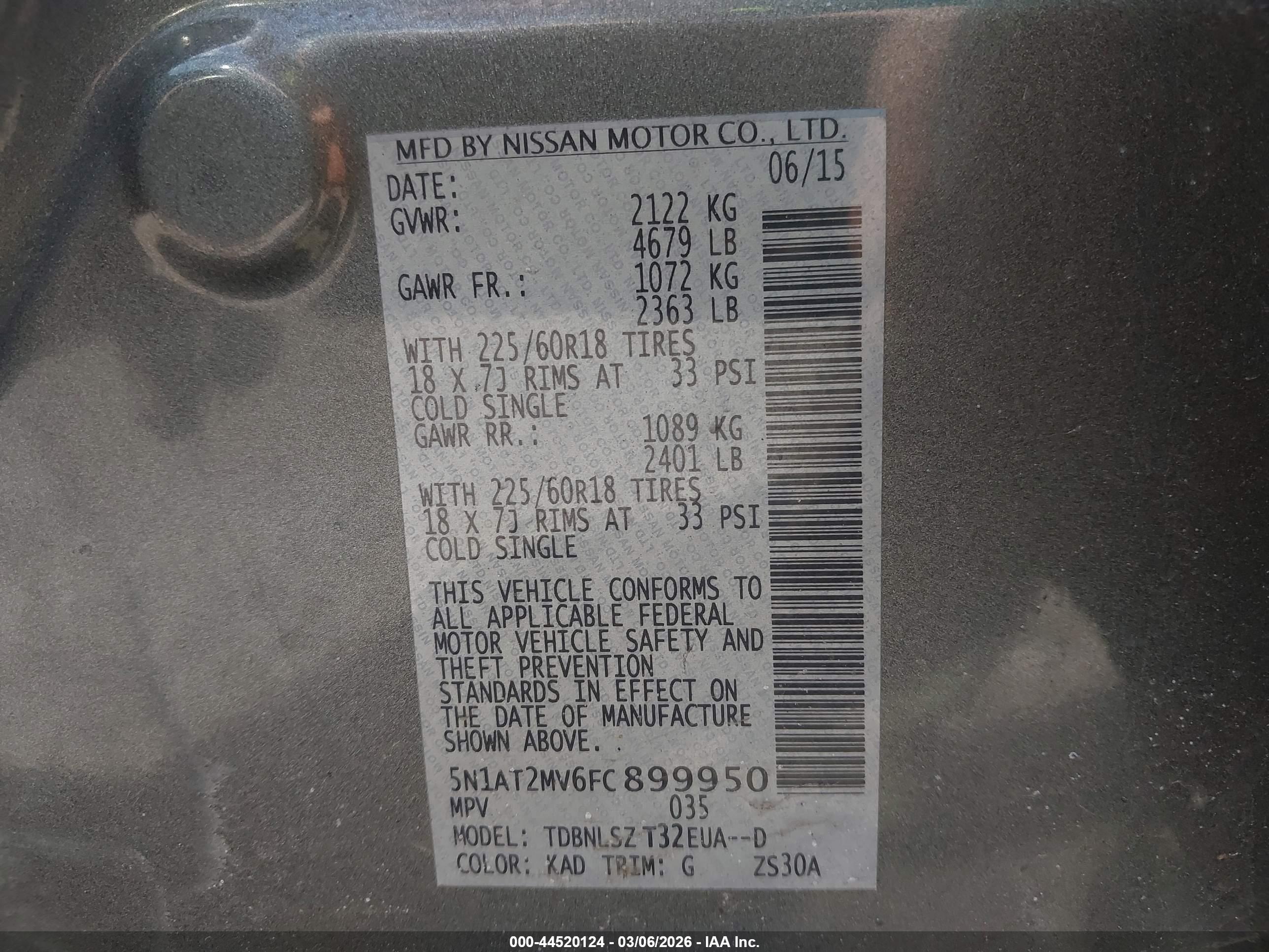 NISSAN ROGUE image 9
