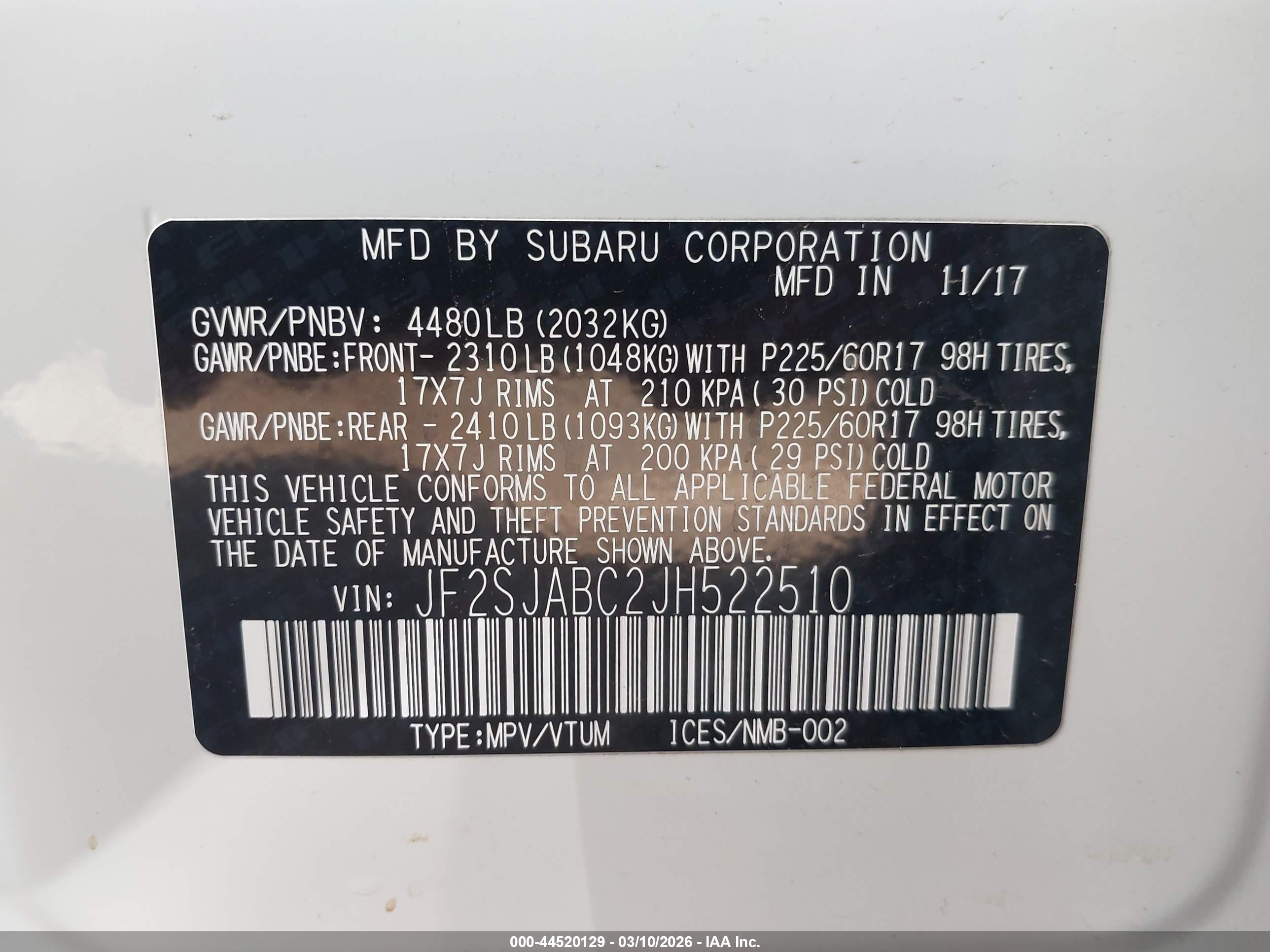 SUBARU FORESTER image 9