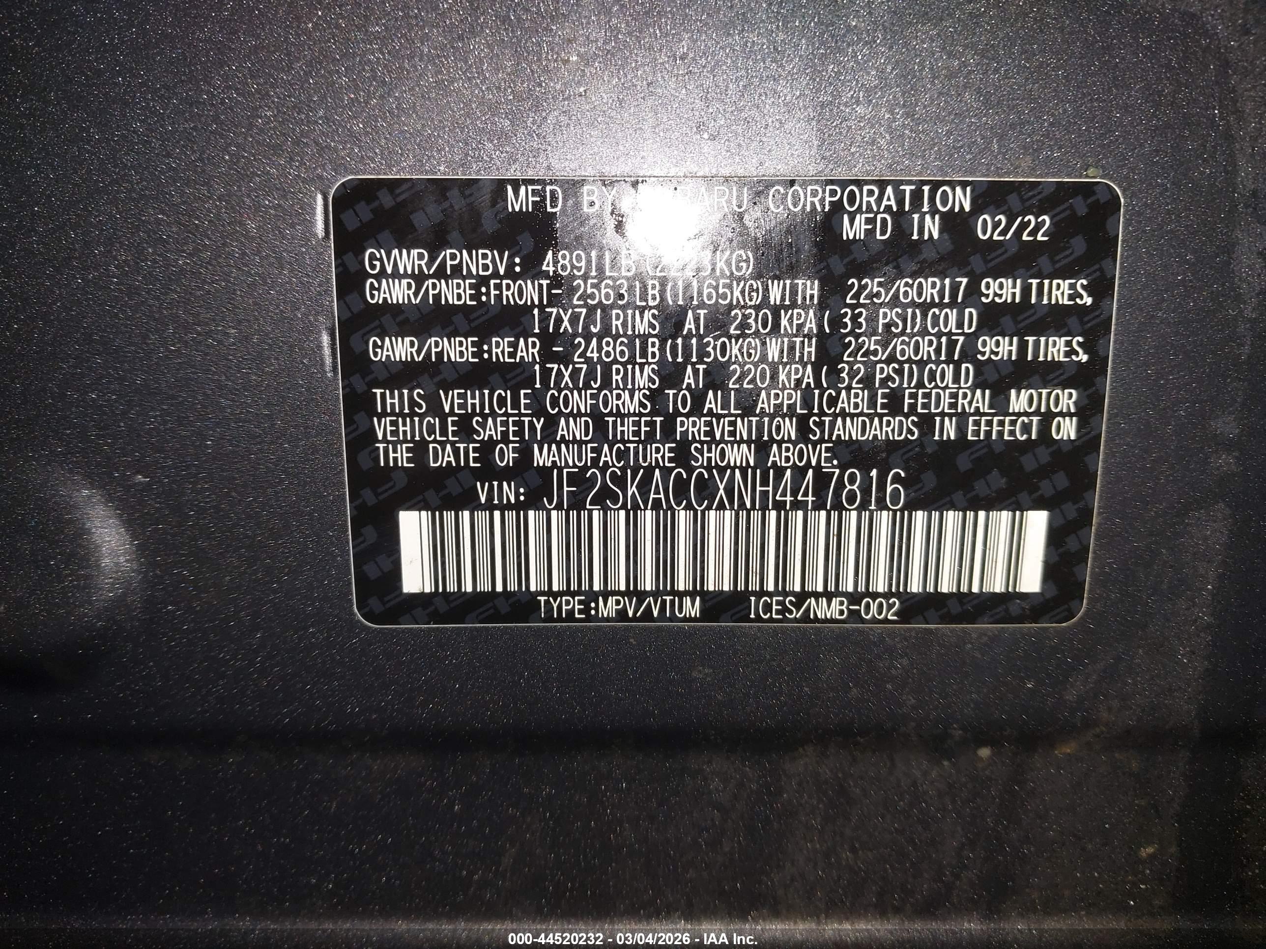 SUBARU FORESTER image 9