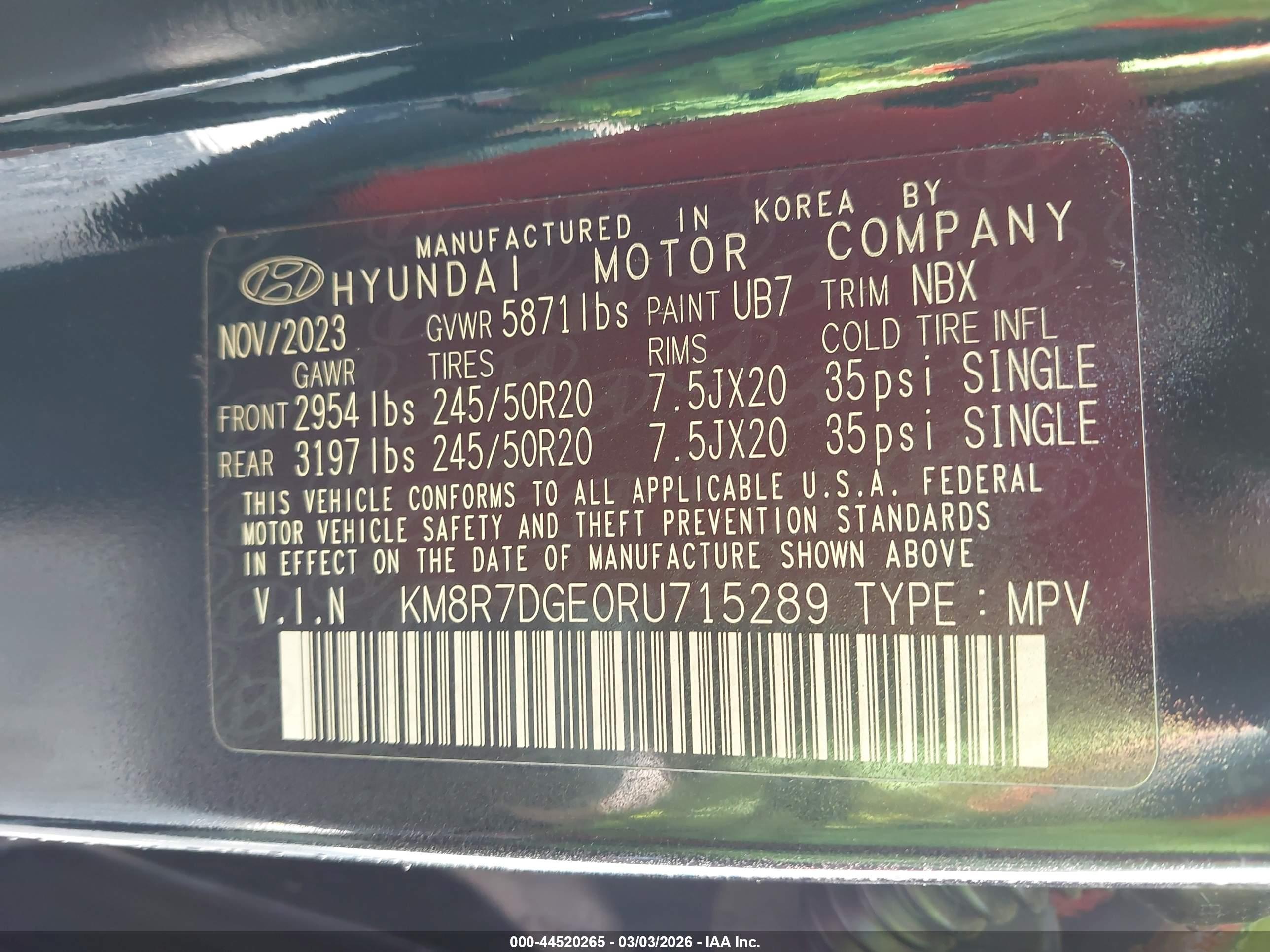 HYUNDAI PALISADE image 9