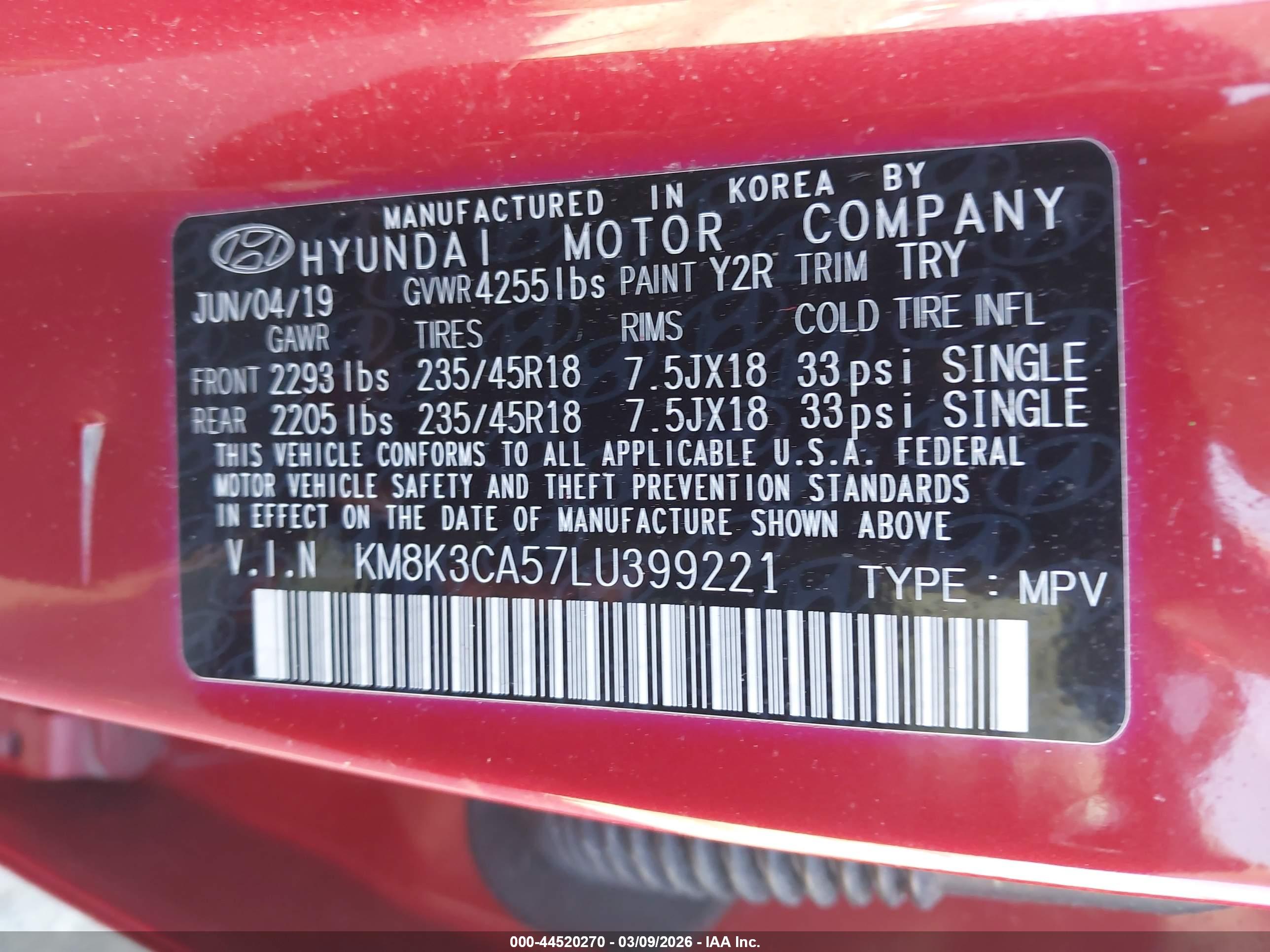 HYUNDAI KONA image 9