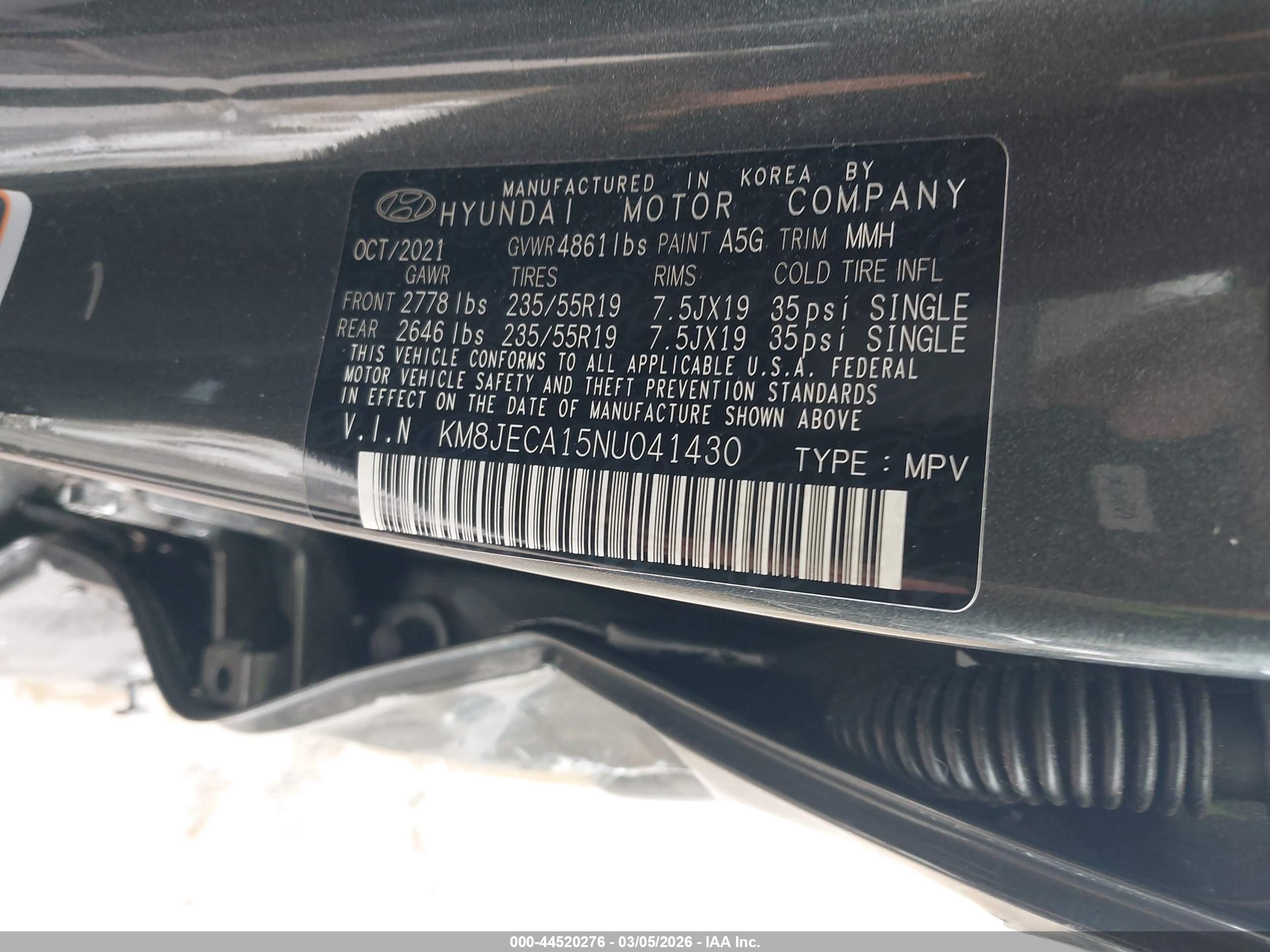 HYUNDAI TUCSON image 9