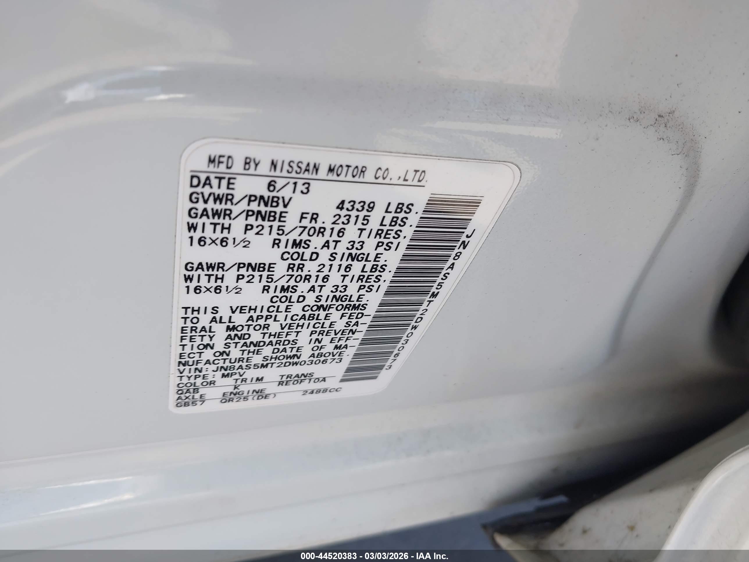 NISSAN ROGUE image 9