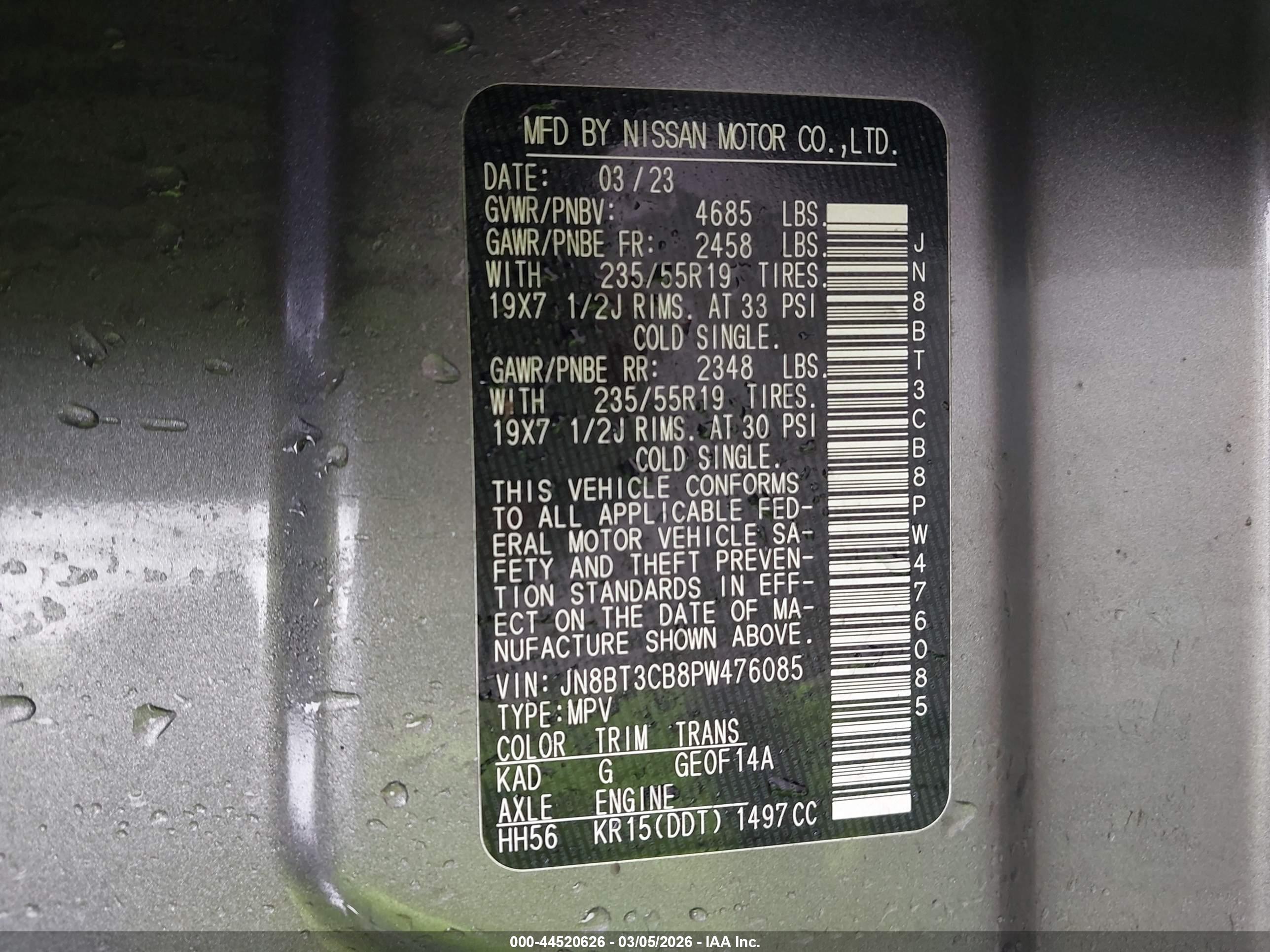 NISSAN ROGUE image 9