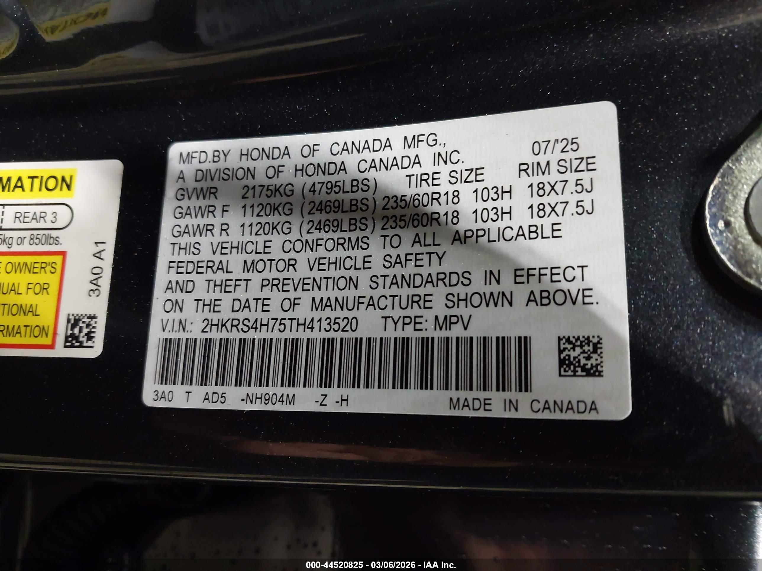 HONDA CR-V image 9