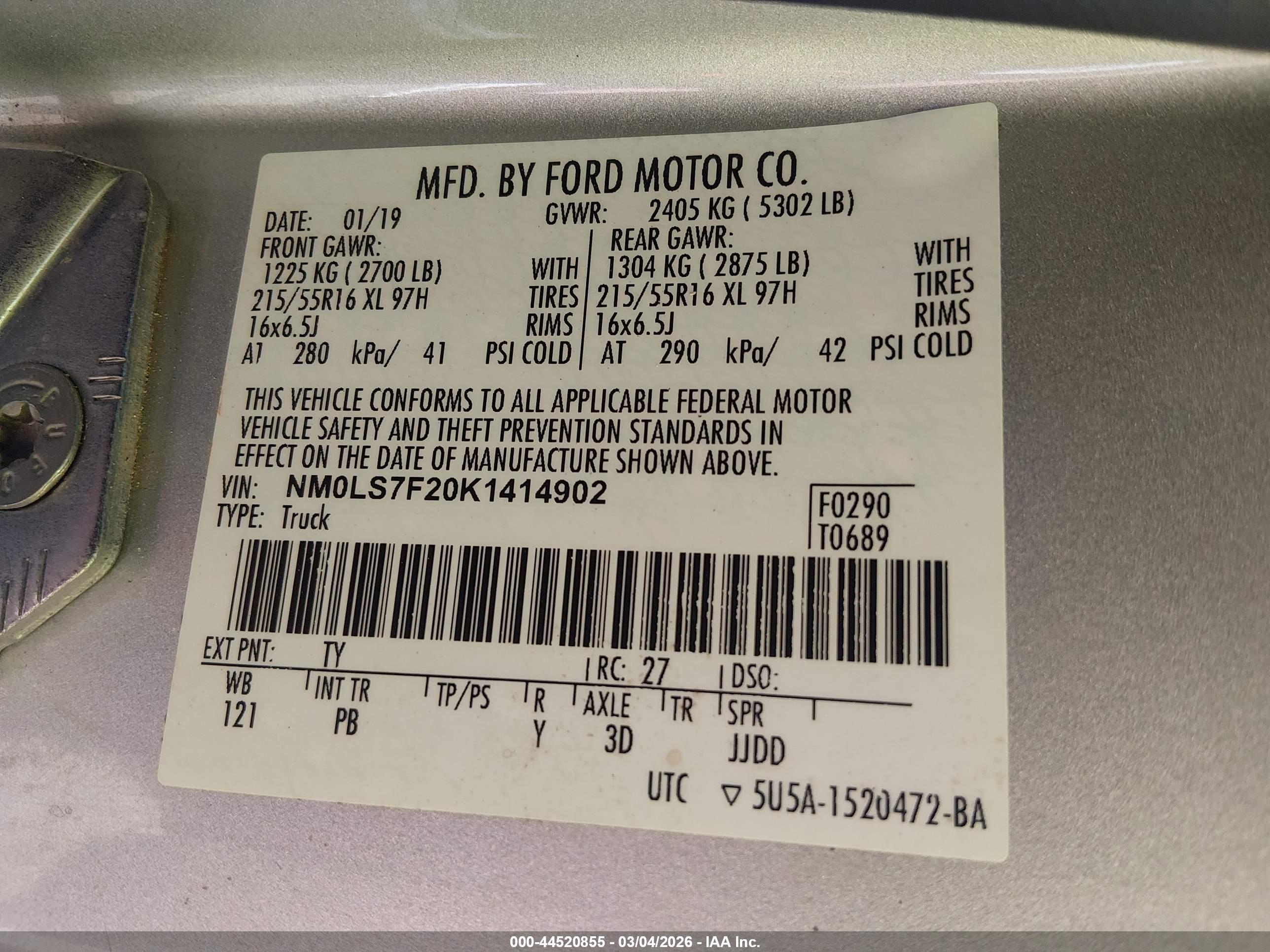 FORD TRANSIT image 9