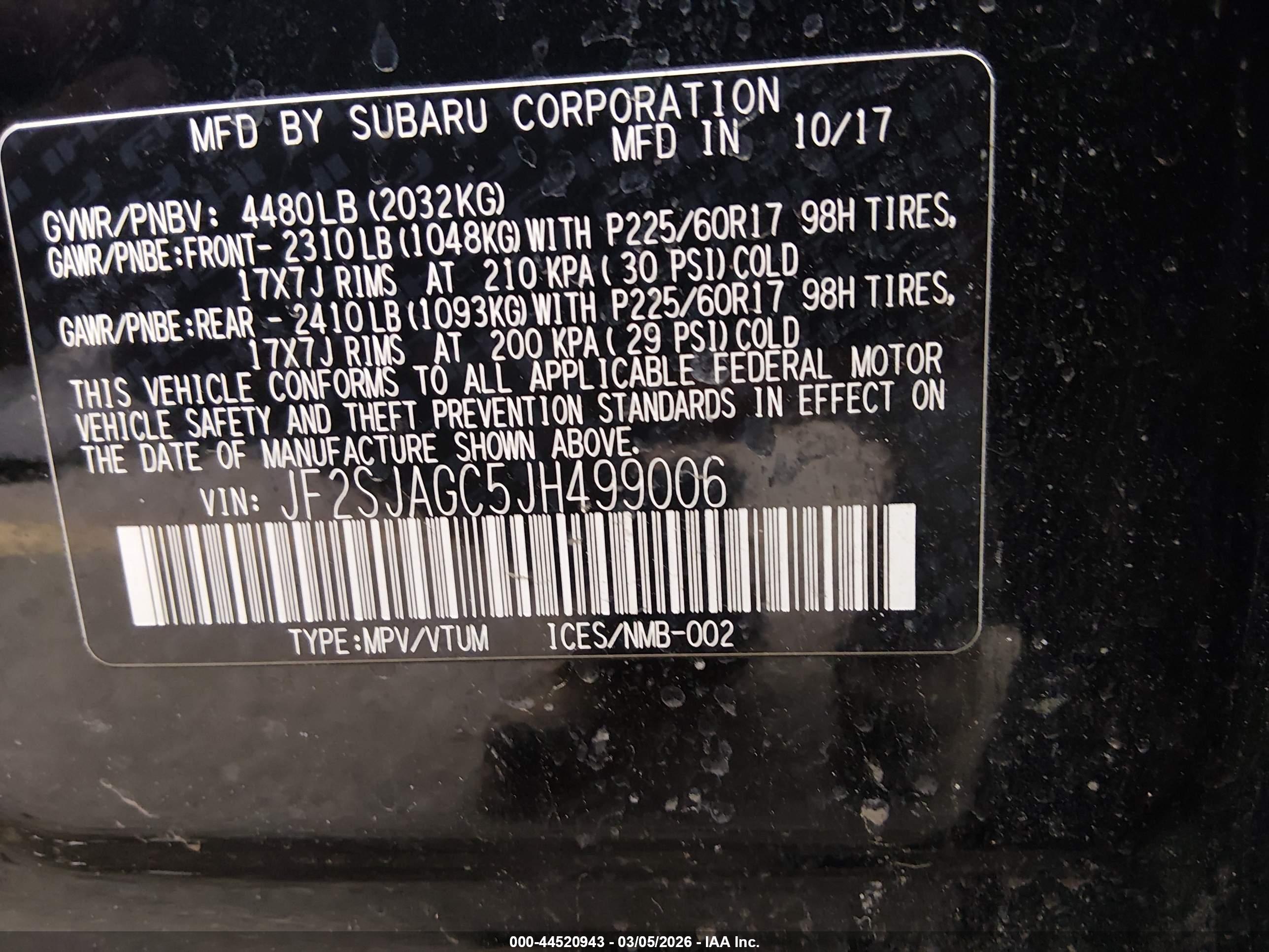 SUBARU FORESTER image 9