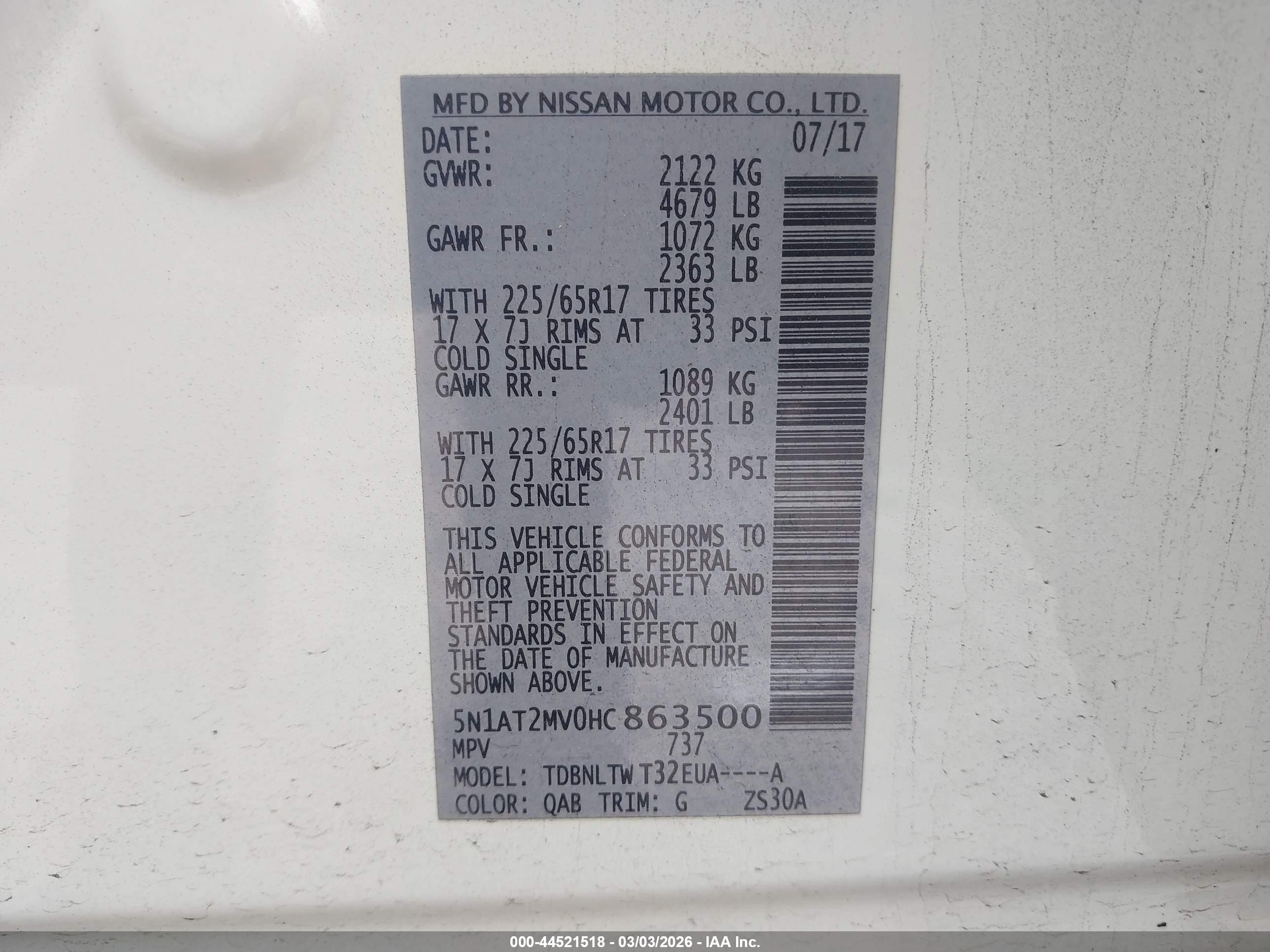 NISSAN ROGUE image 9
