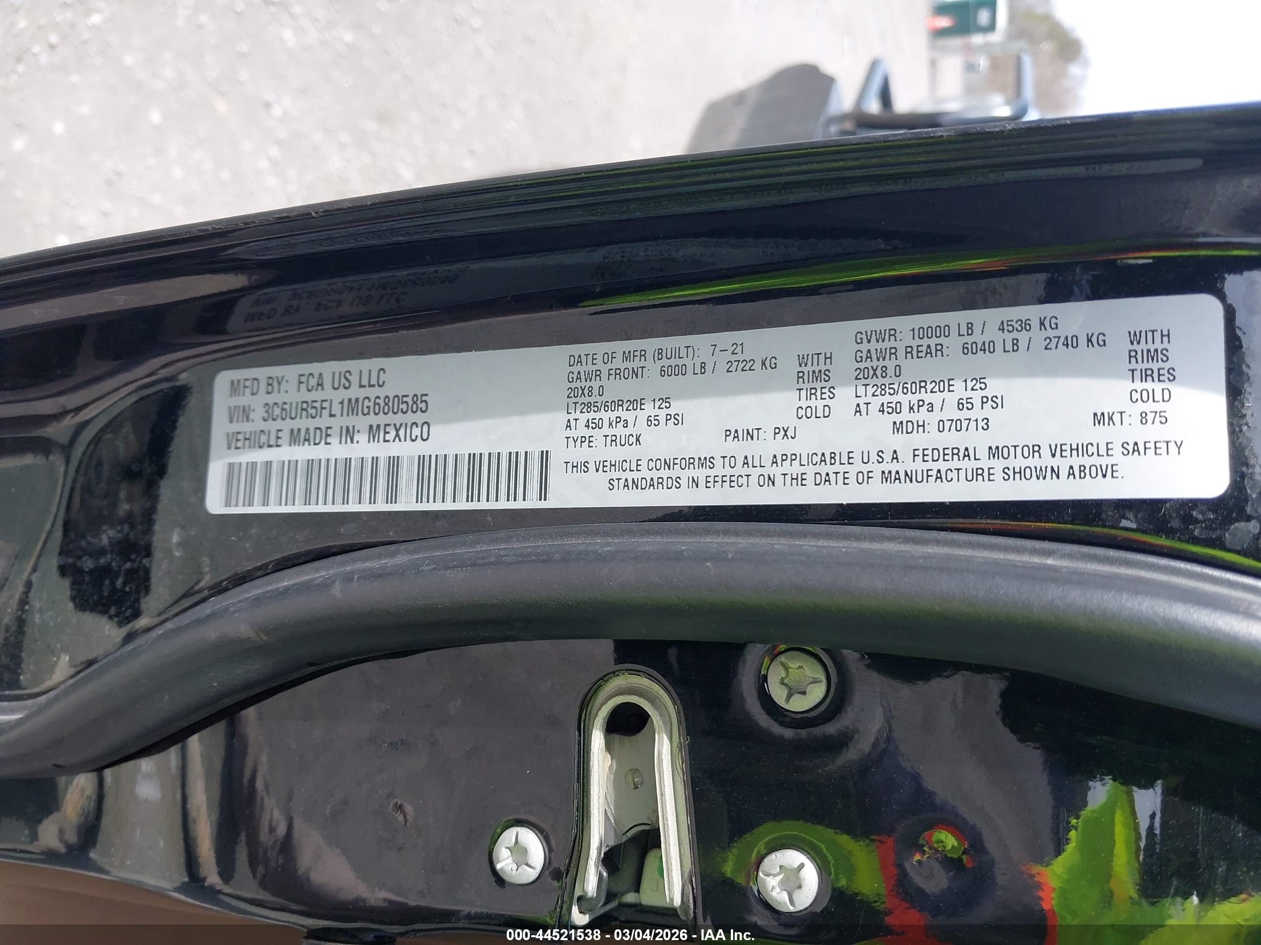RAM 2500 image 9