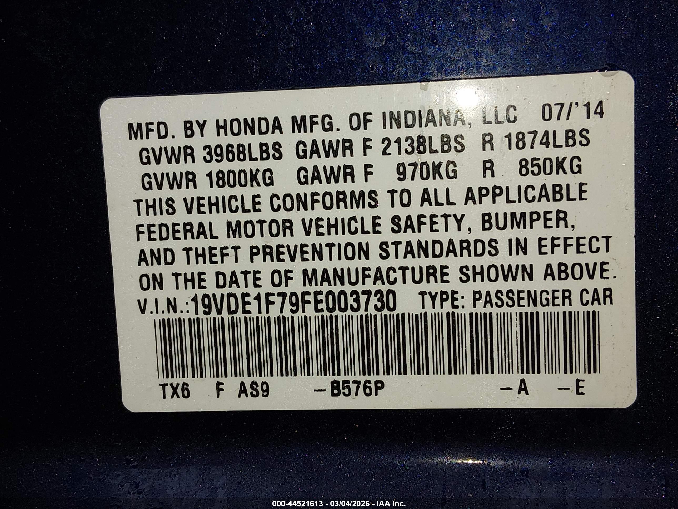 ACURA ILX image 9
