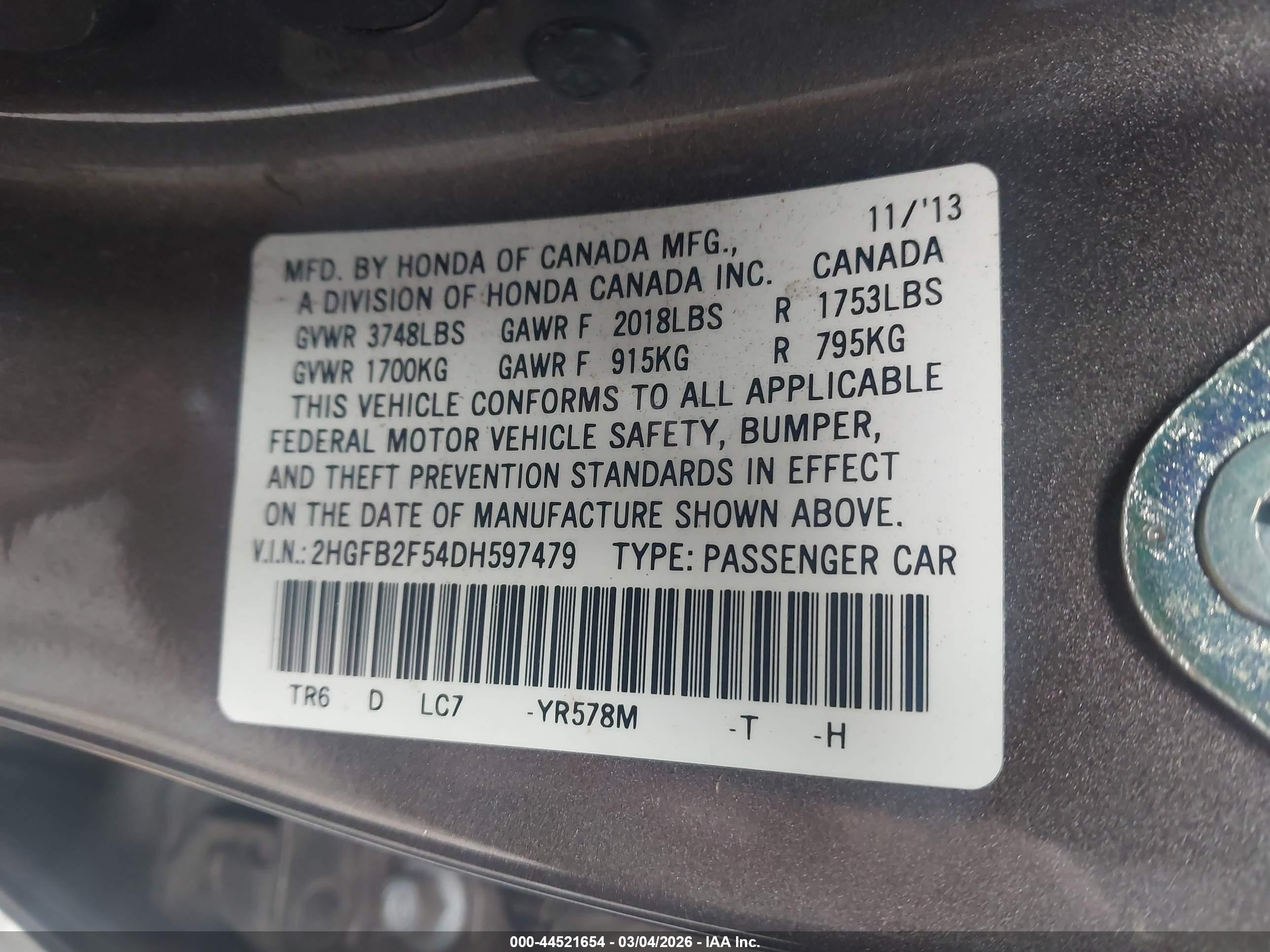 HONDA CIVIC image 9