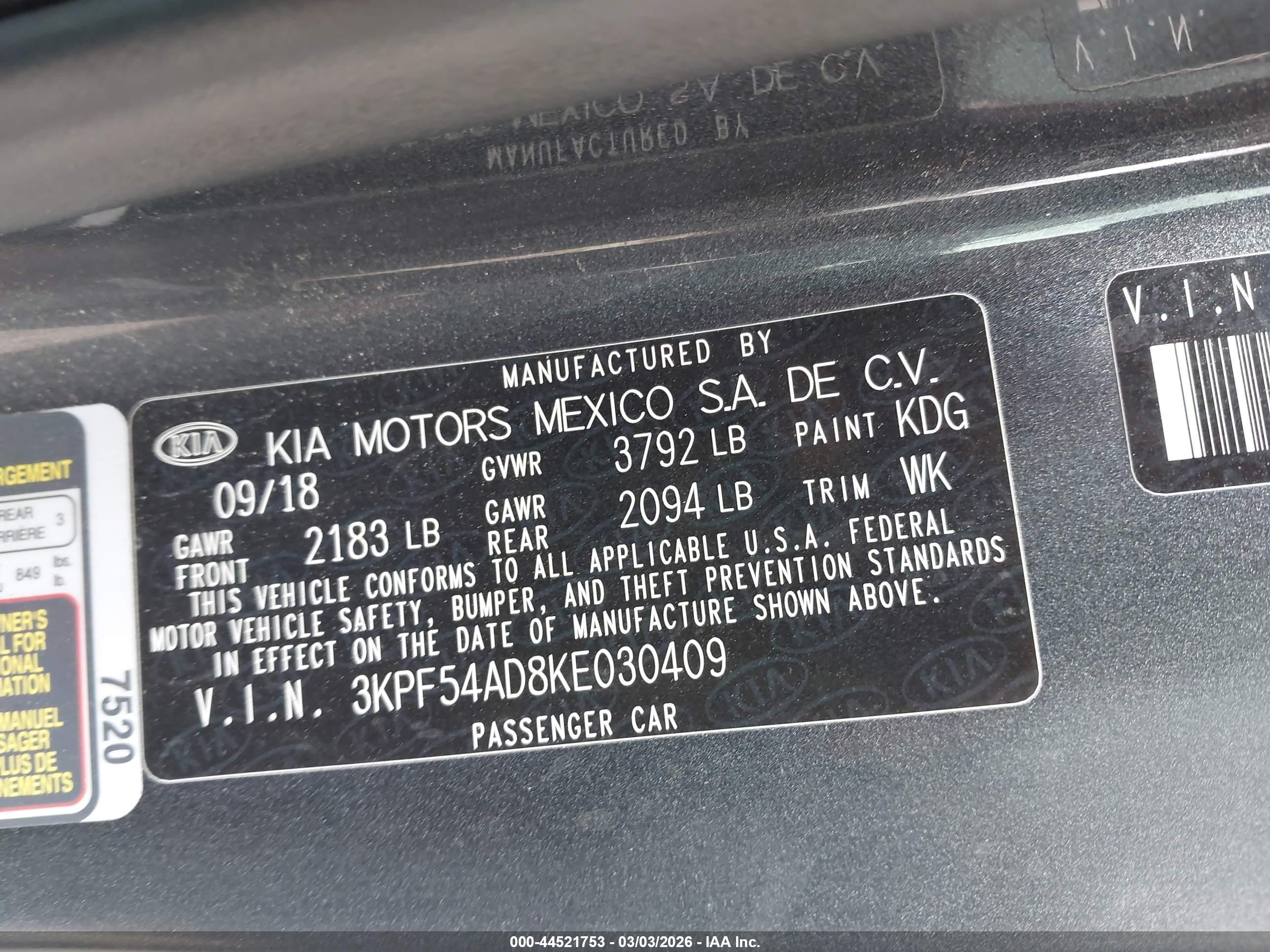 KIA FORTE image 9