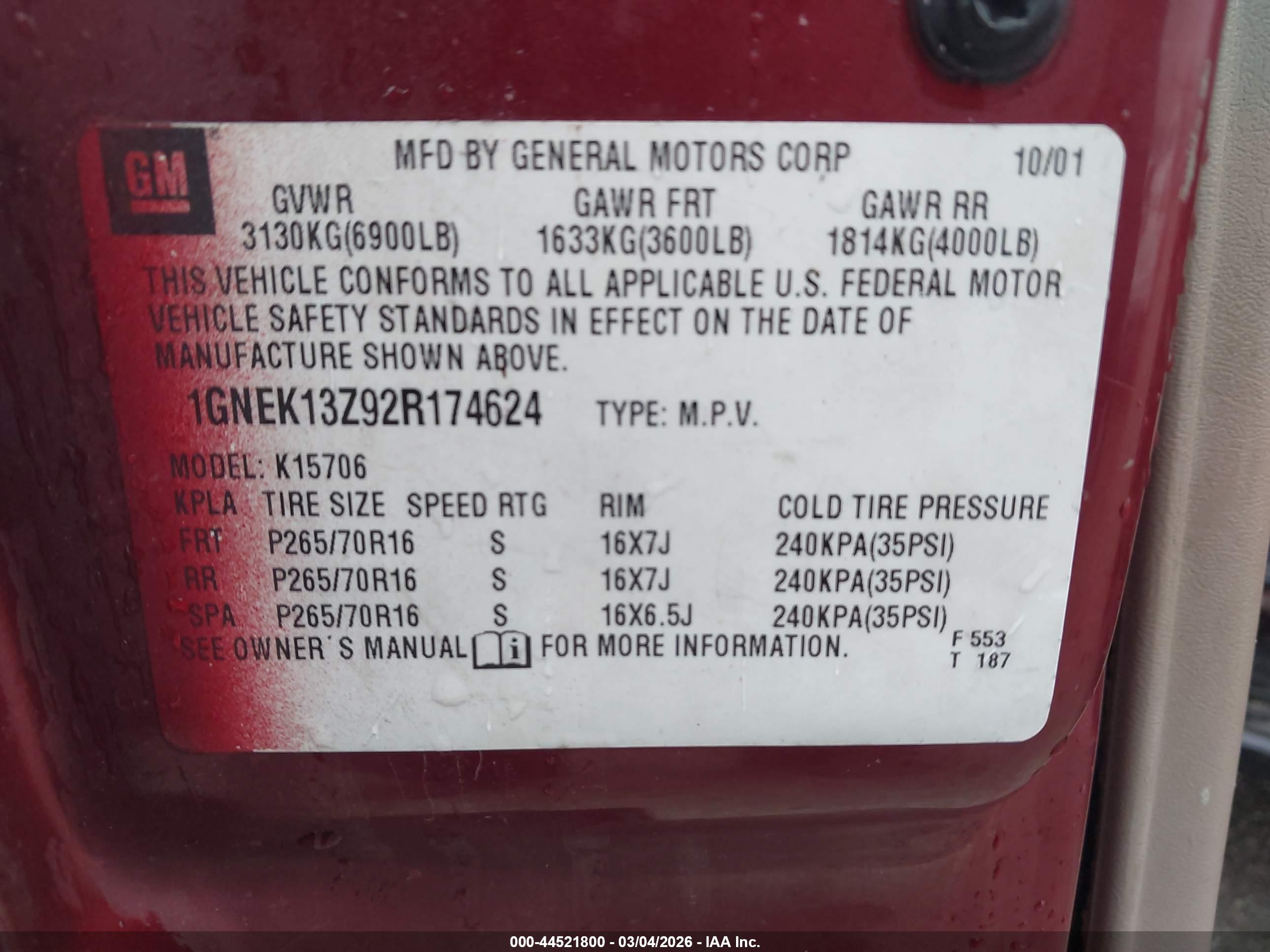 CHEVROLET TAHOE image 9