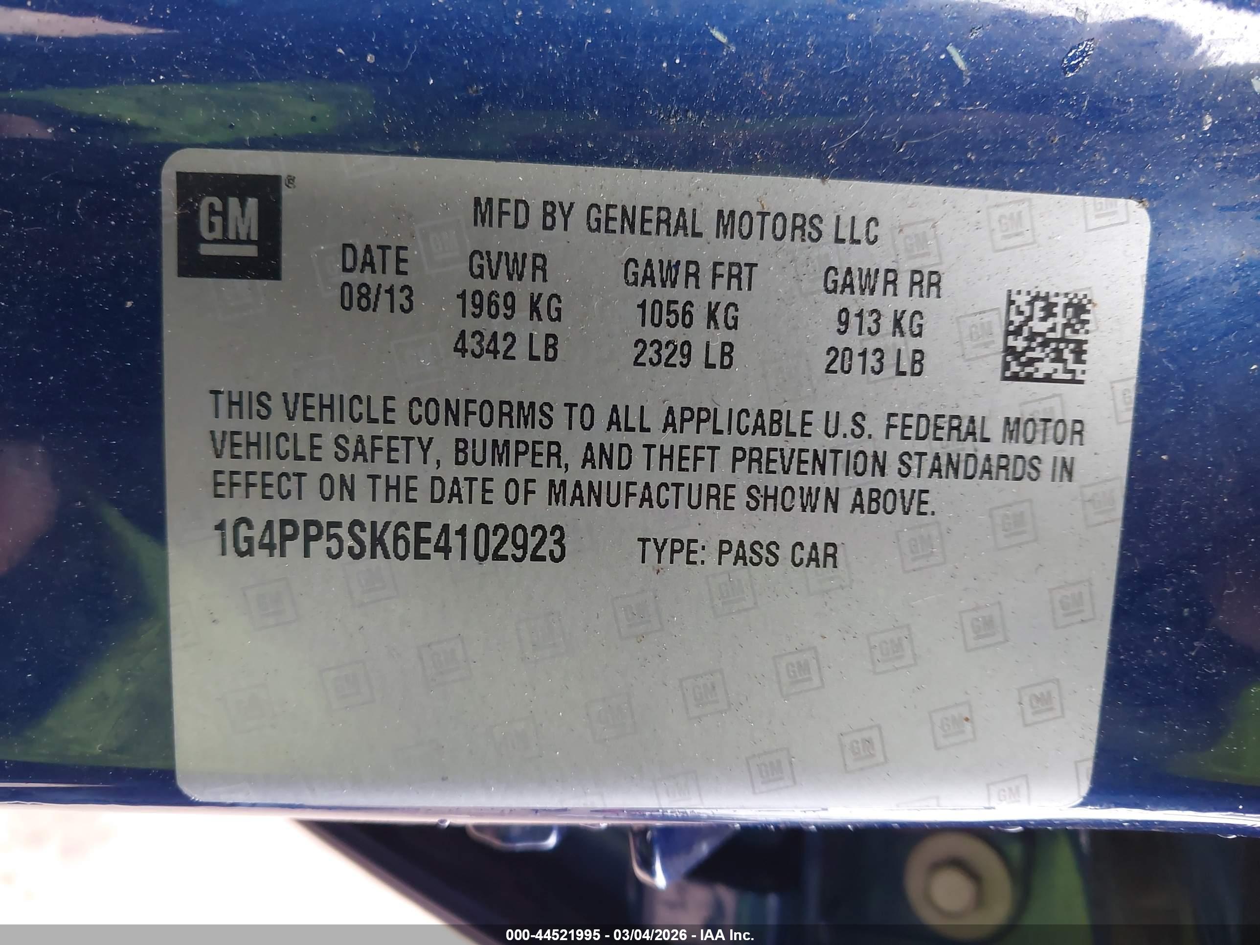 BUICK VERANO image 9
