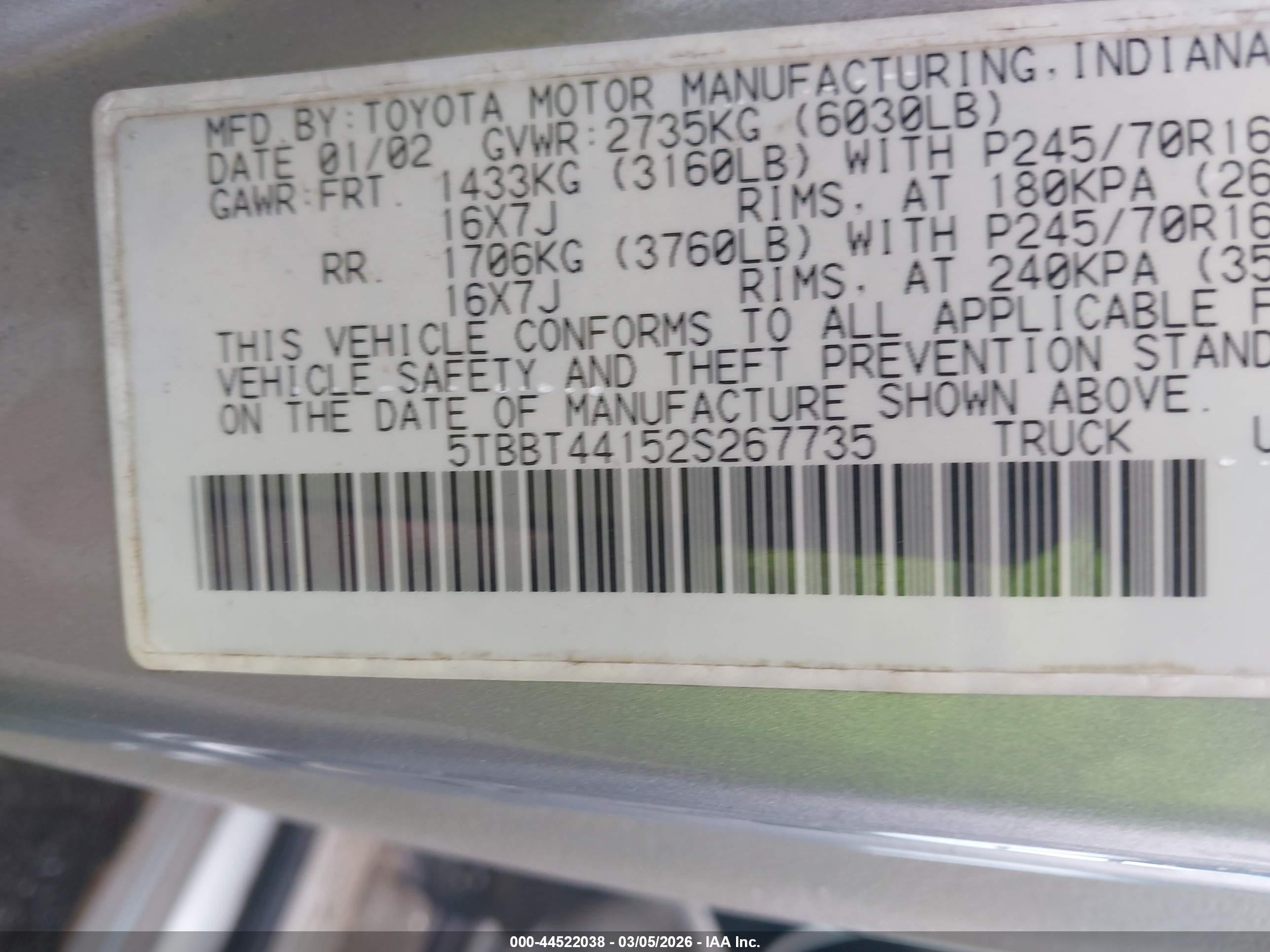 TOYOTA TUNDRA image 9