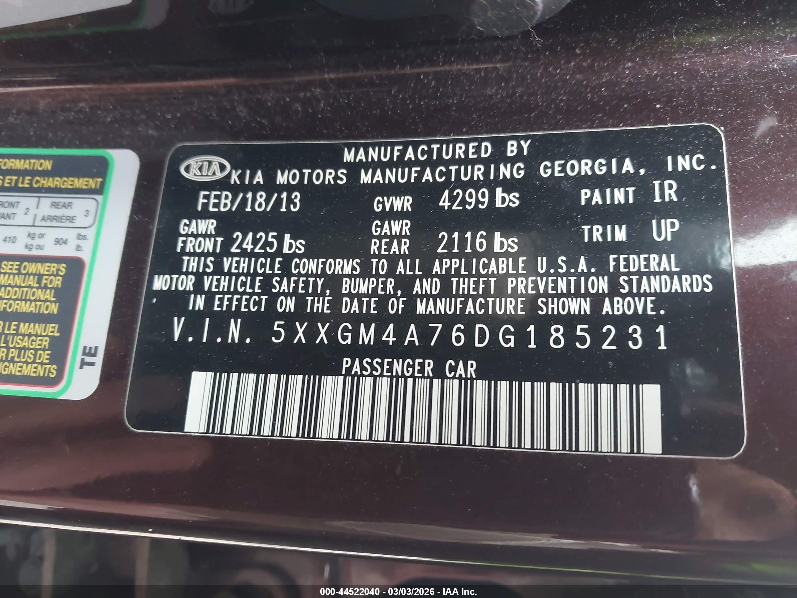 KIA OPTIMA image 9