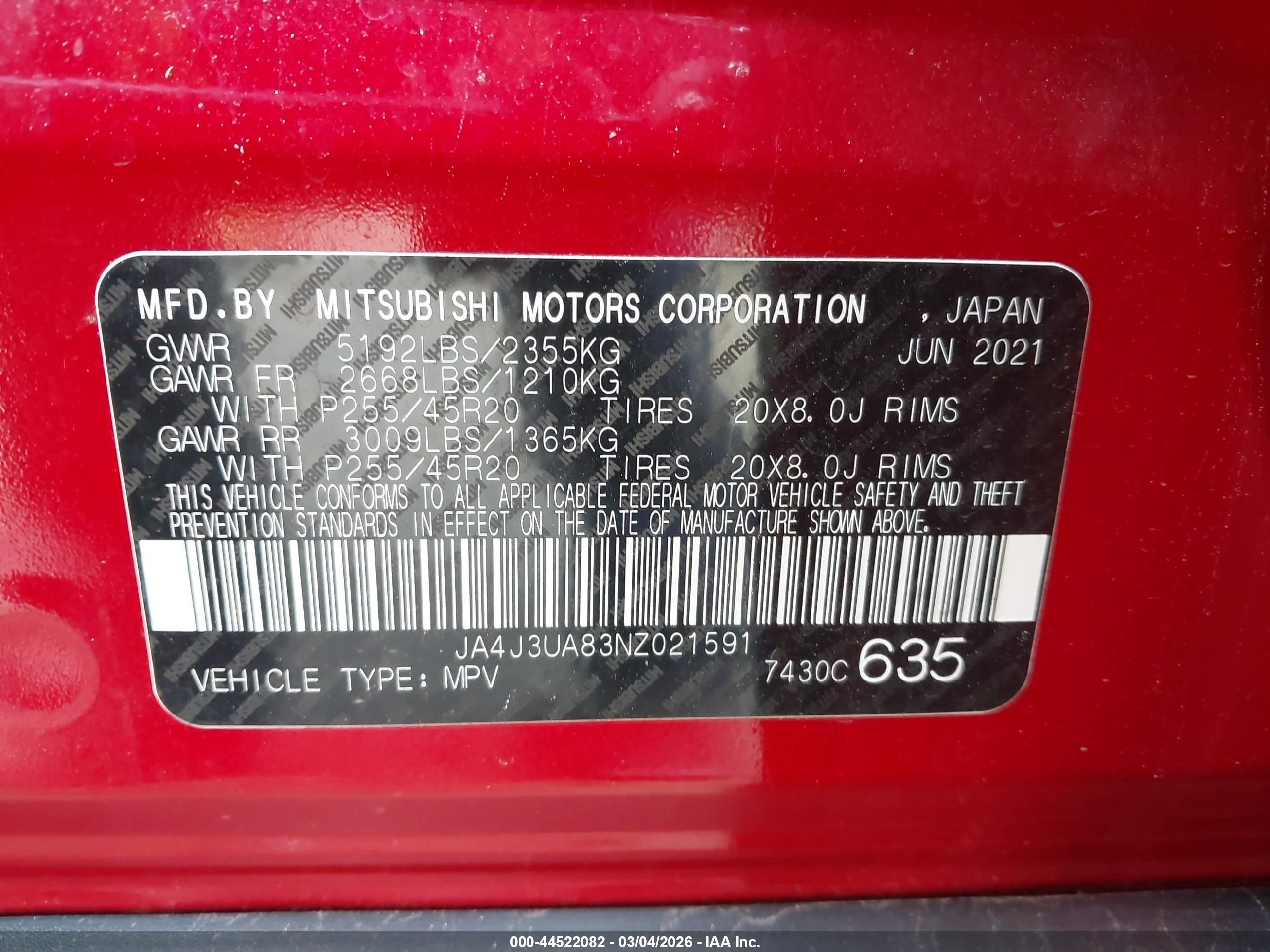 MITSUBISHI OUTLANDER image 9