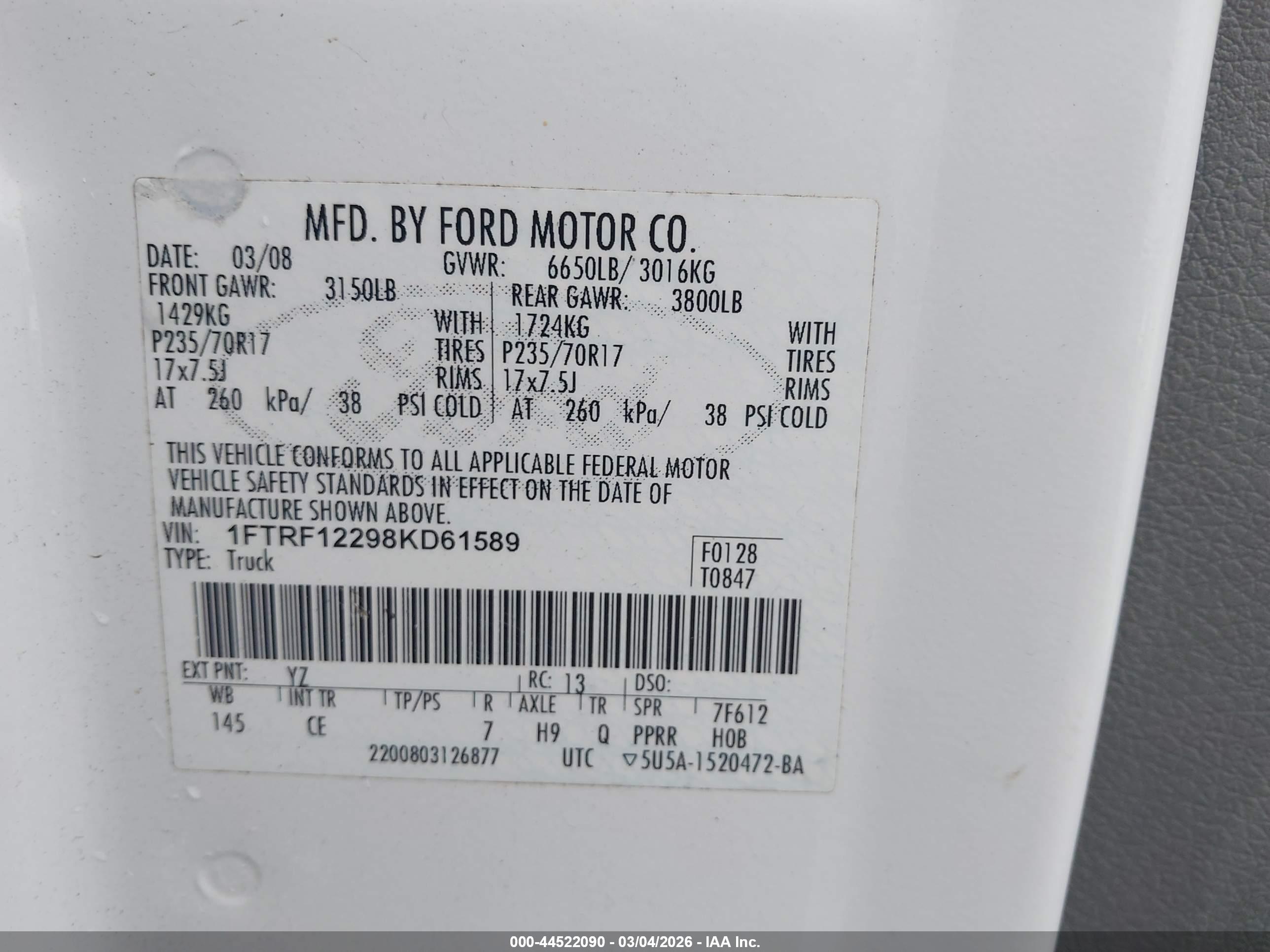 FORD F-150 image 9