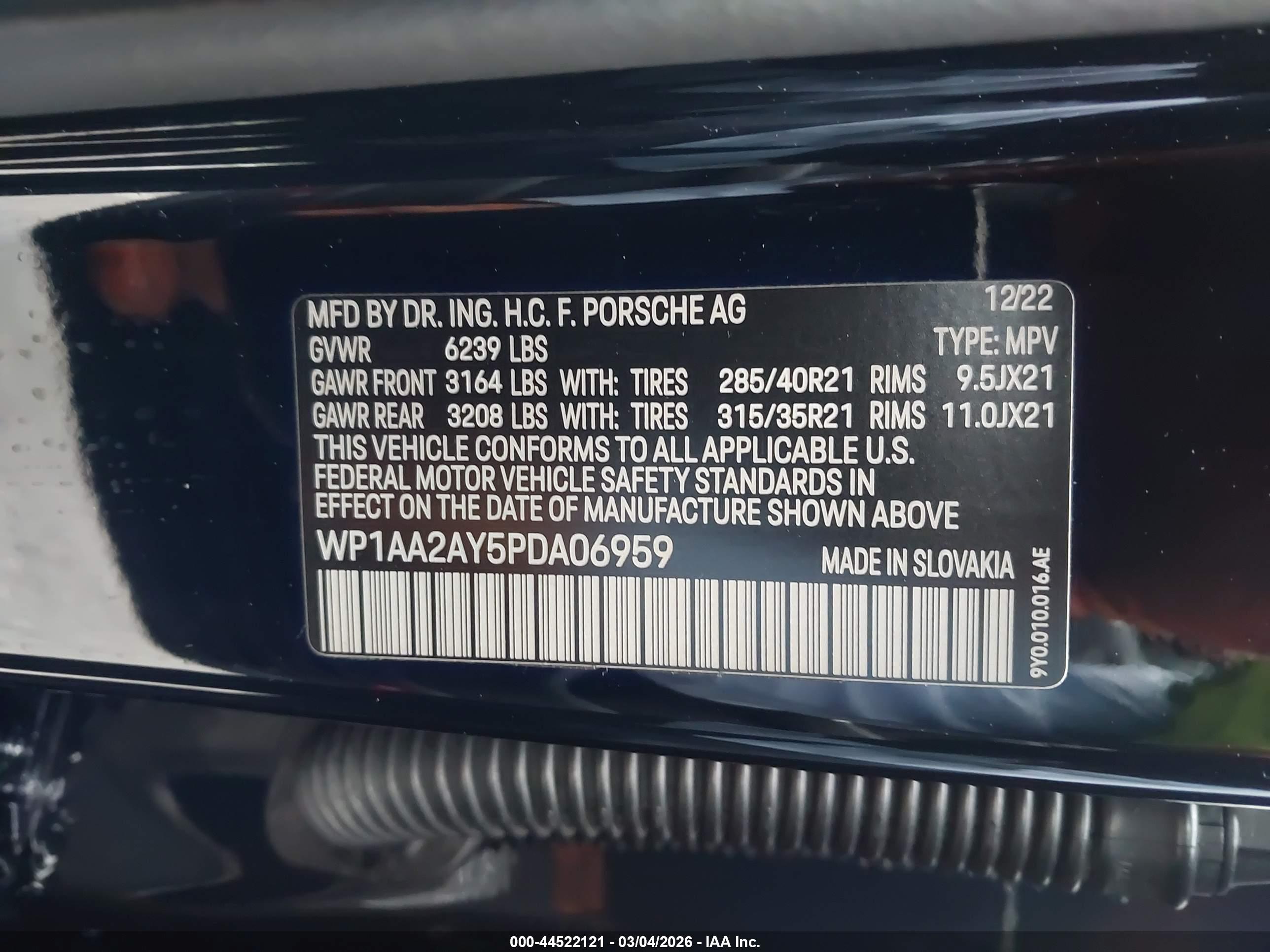 PORSCHE CAYENNE image 9