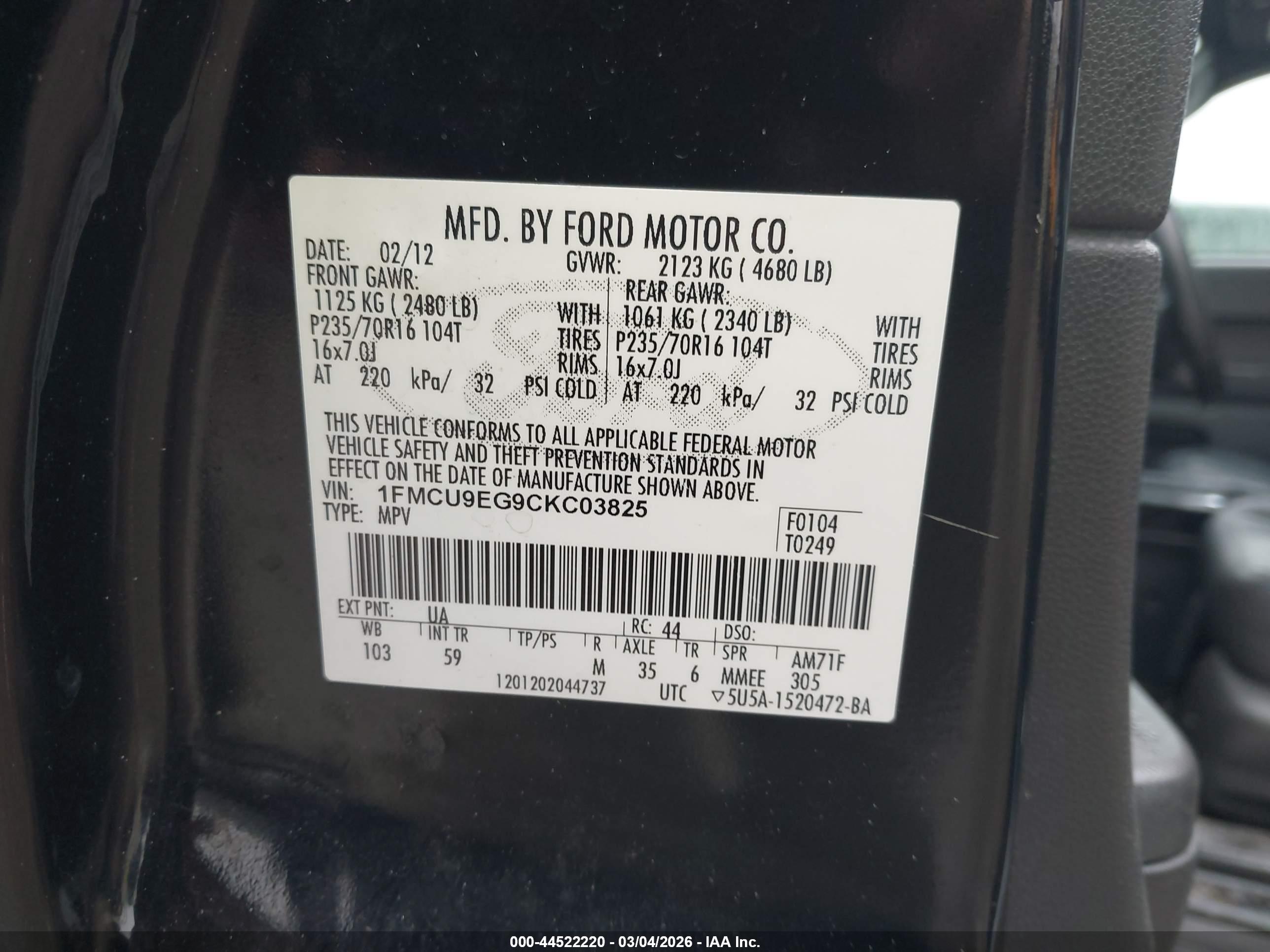 FORD ESCAPE image 9